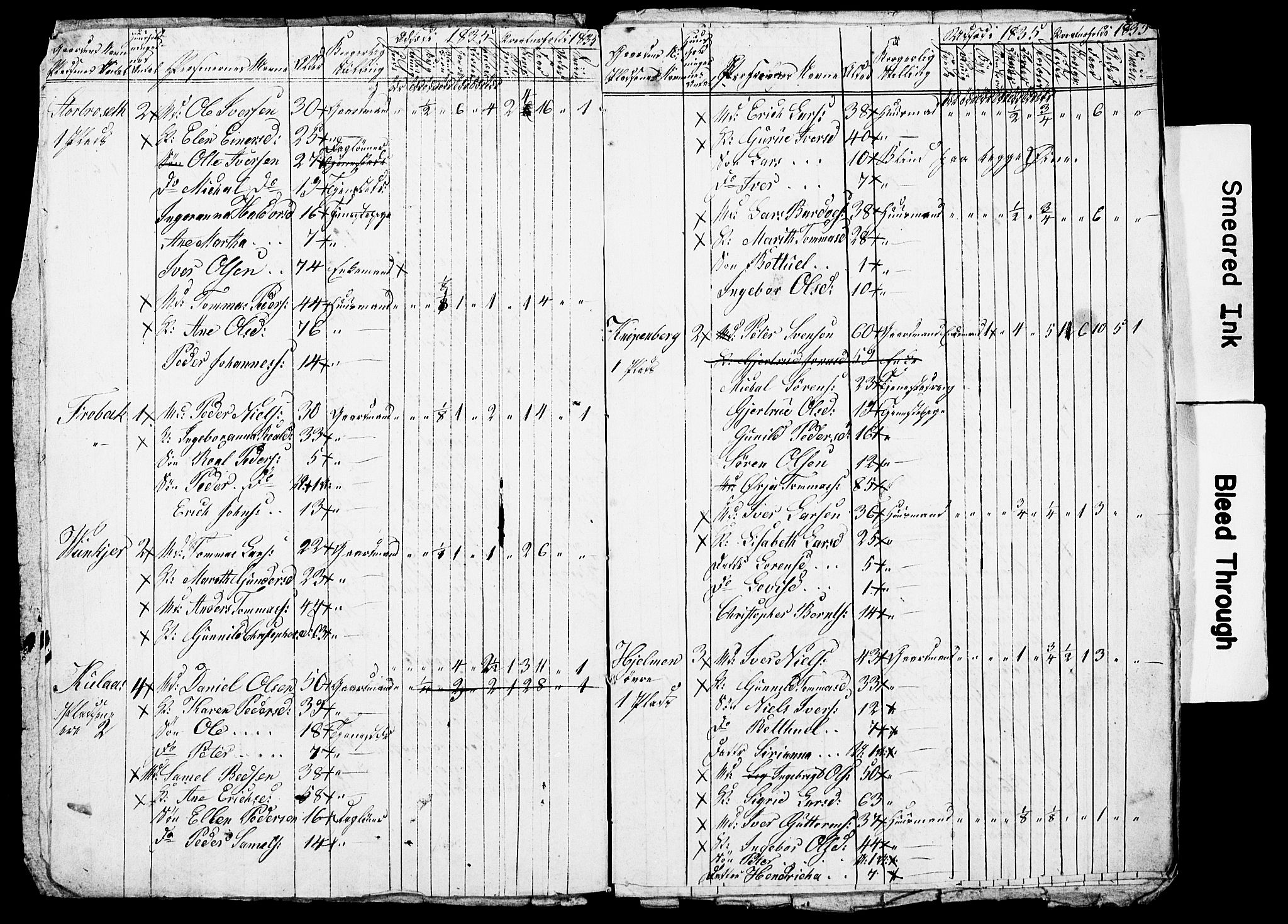 , Census 1835 for Skogn, 1835, p. 50