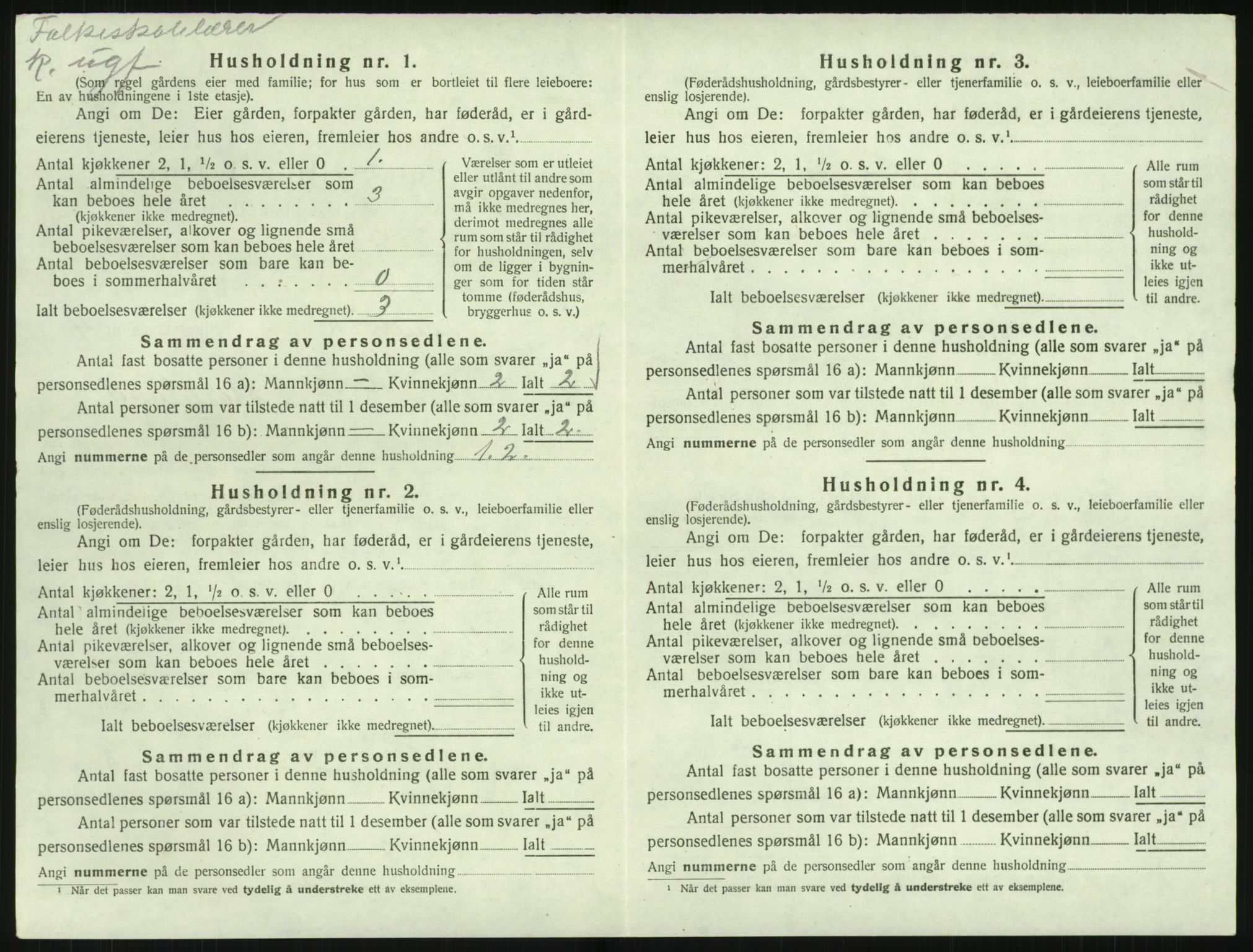 SAK, 1920 census for Landvik, 1920, p. 743