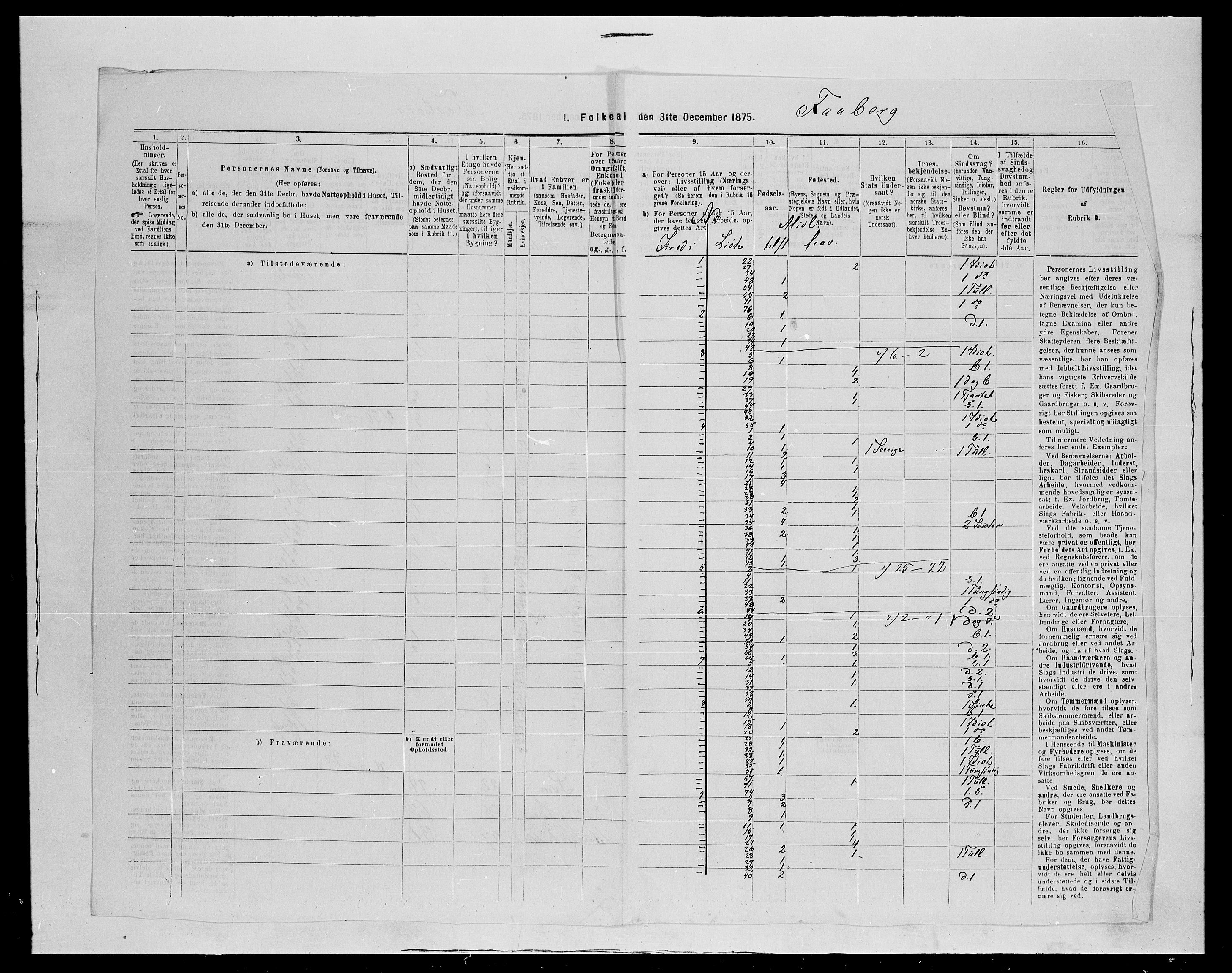 SAH, 1875 census for 0524L Fåberg/Fåberg og Lillehammer, 1875, p. 20