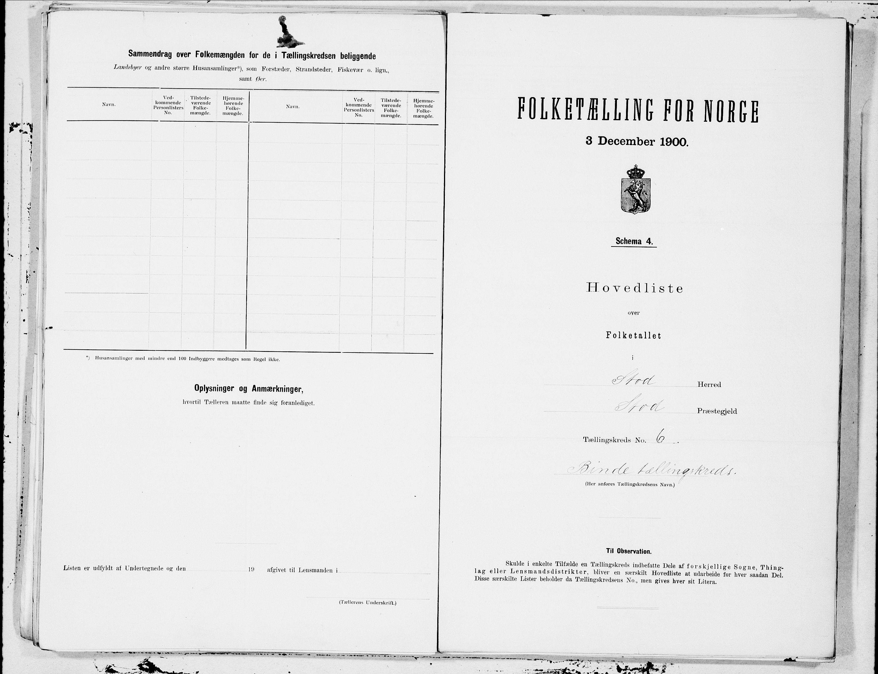 SAT, 1900 census for Stod, 1900, p. 20