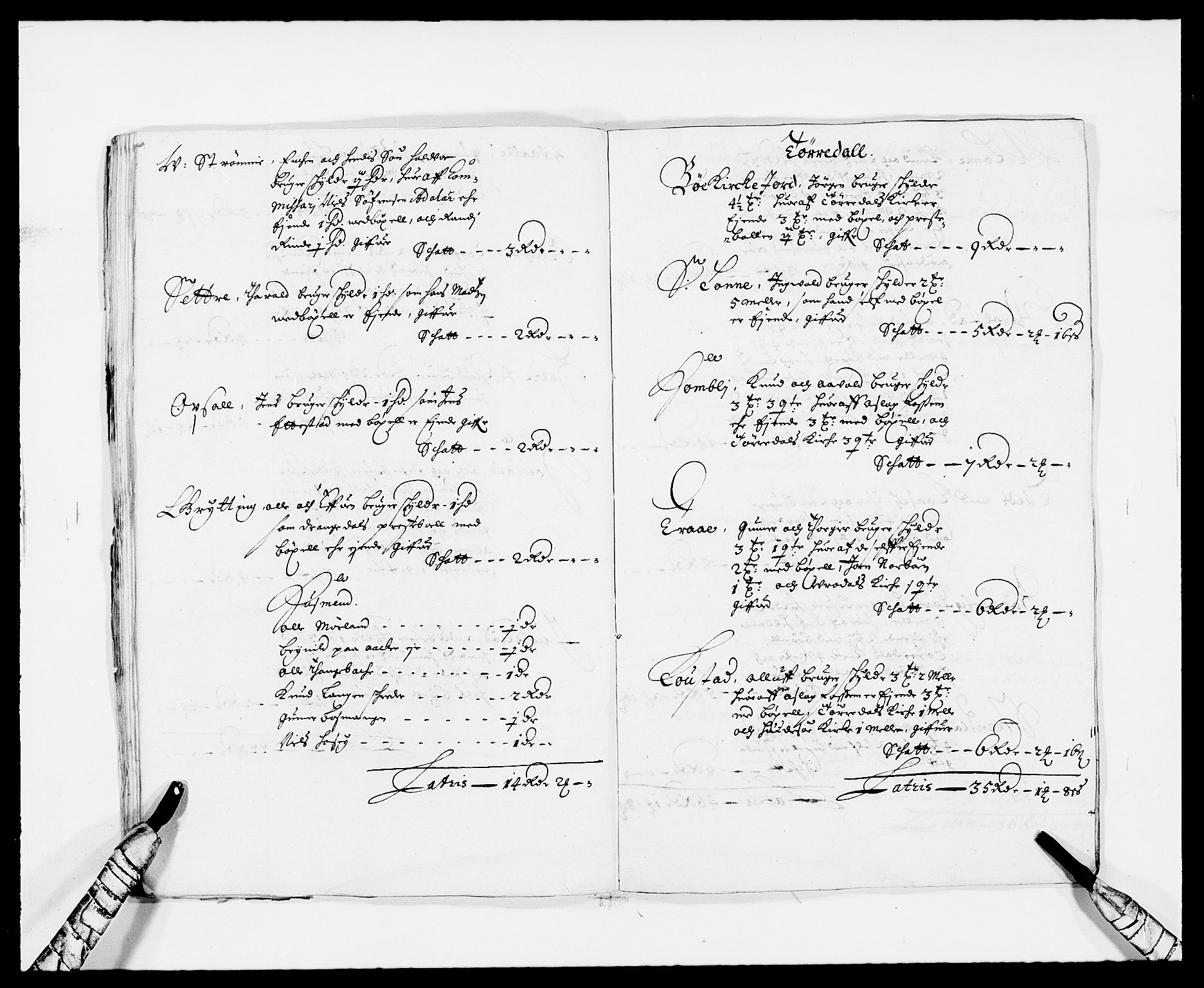 Rentekammeret inntil 1814, Reviderte regnskaper, Fogderegnskap, AV/RA-EA-4092/R34/L2042: Fogderegnskap Bamble, 1673-1675, p. 24