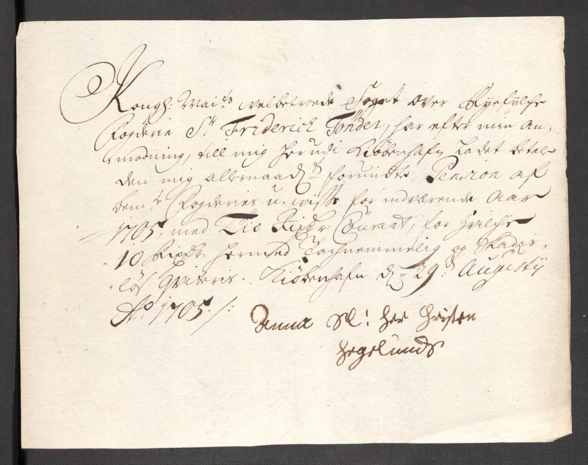 Rentekammeret inntil 1814, Reviderte regnskaper, Fogderegnskap, RA/EA-4092/R47/L2860: Fogderegnskap Ryfylke, 1703-1705, p. 527
