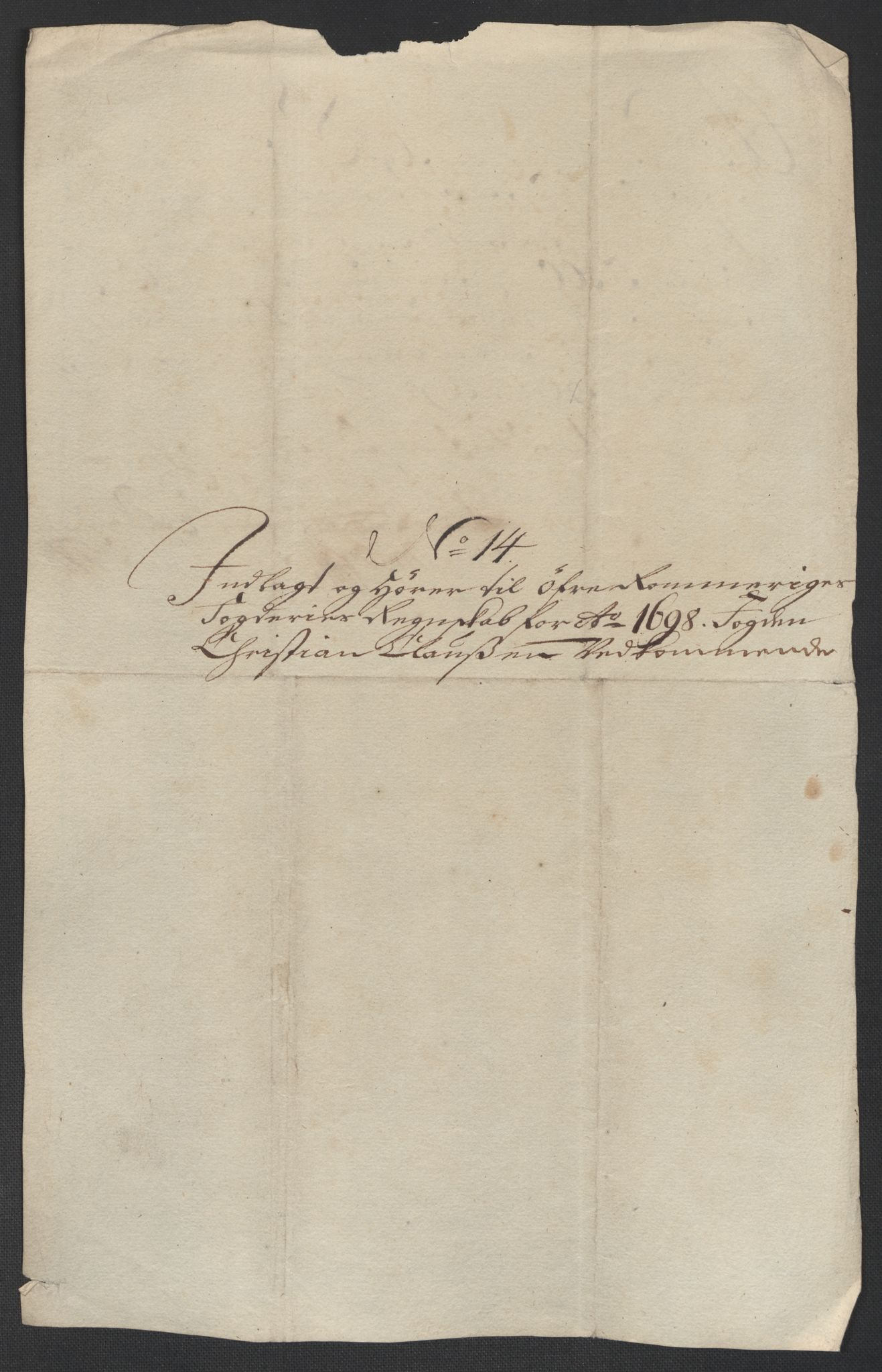 Rentekammeret inntil 1814, Reviderte regnskaper, Fogderegnskap, AV/RA-EA-4092/R12/L0710: Fogderegnskap Øvre Romerike, 1698, p. 266