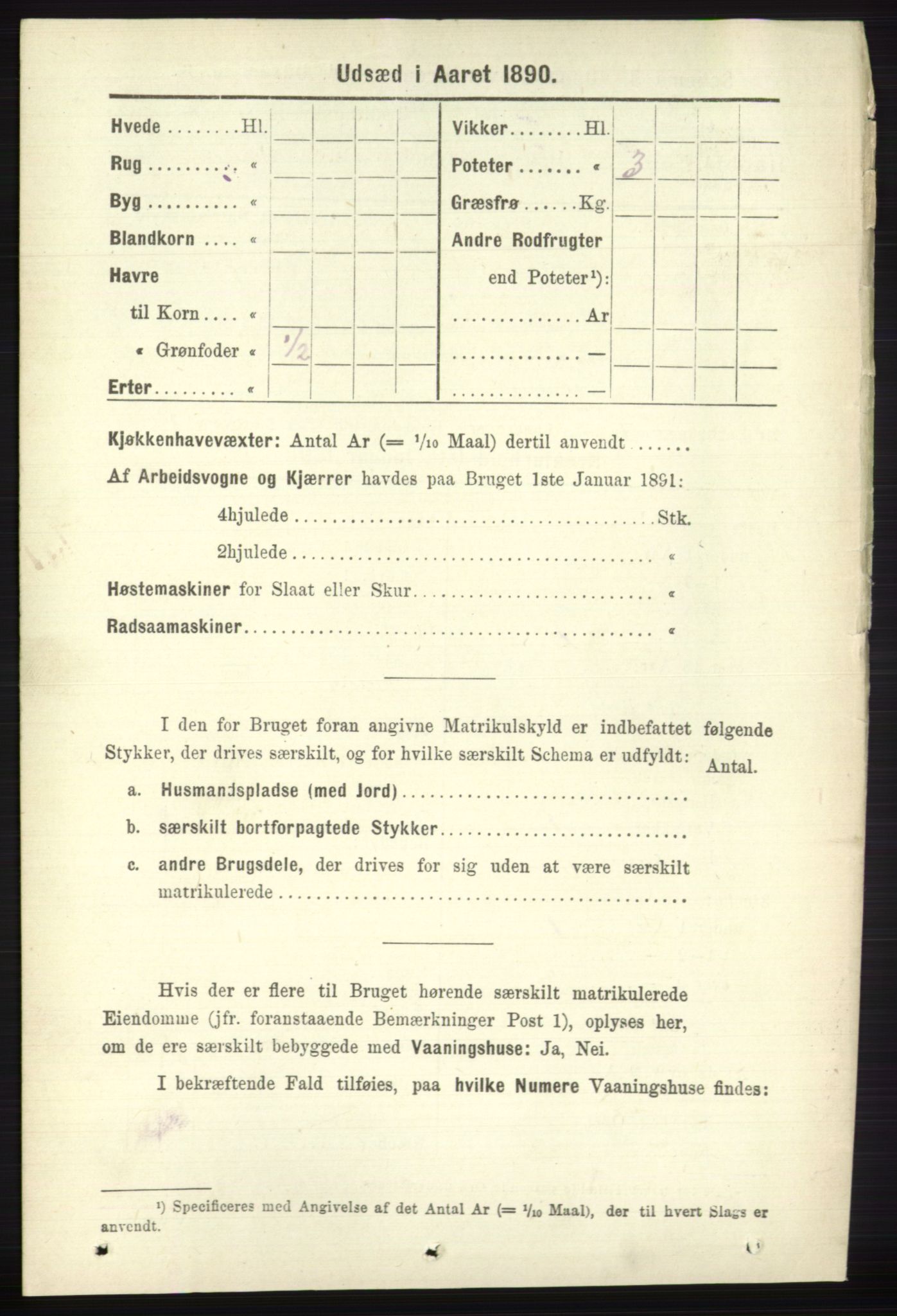 RA, 1891 census for 0712 Skoger, 1891, p. 5194