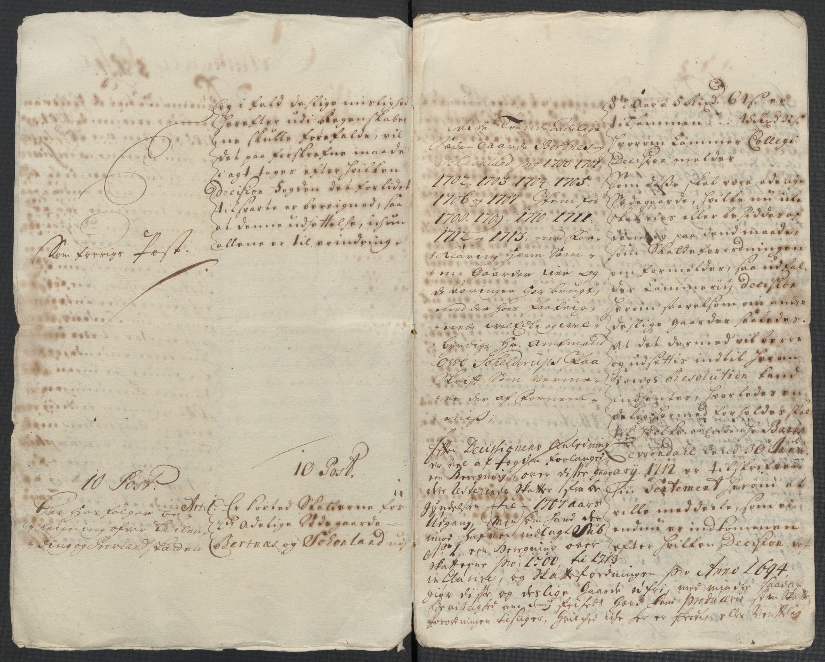 Rentekammeret inntil 1814, Reviderte regnskaper, Fogderegnskap, RA/EA-4092/R66/L4581: Fogderegnskap Salten, 1707-1710, p. 153