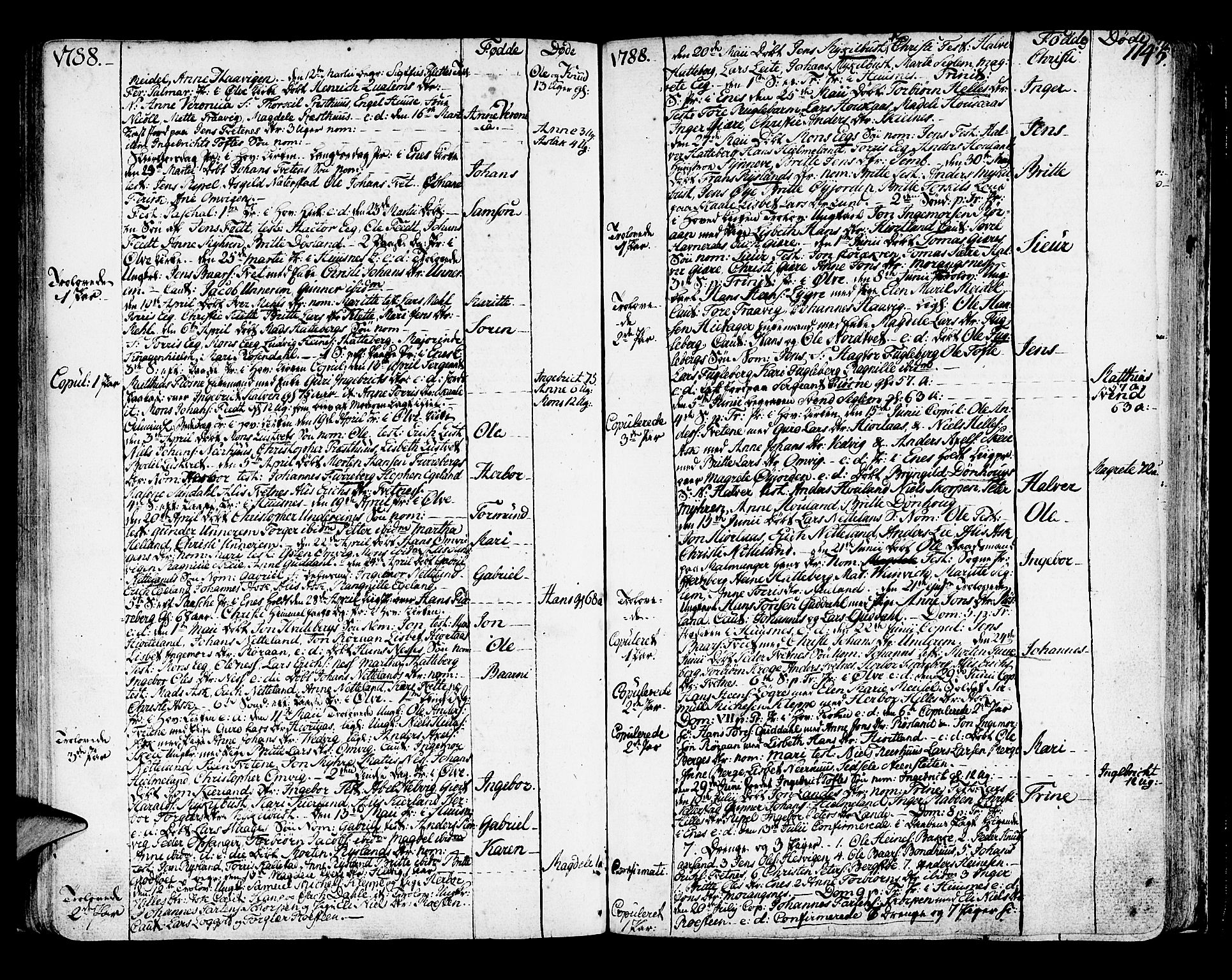 Kvinnherad sokneprestembete, AV/SAB-A-76401/H/Haa: Parish register (official) no. A 4, 1778-1811, p. 114