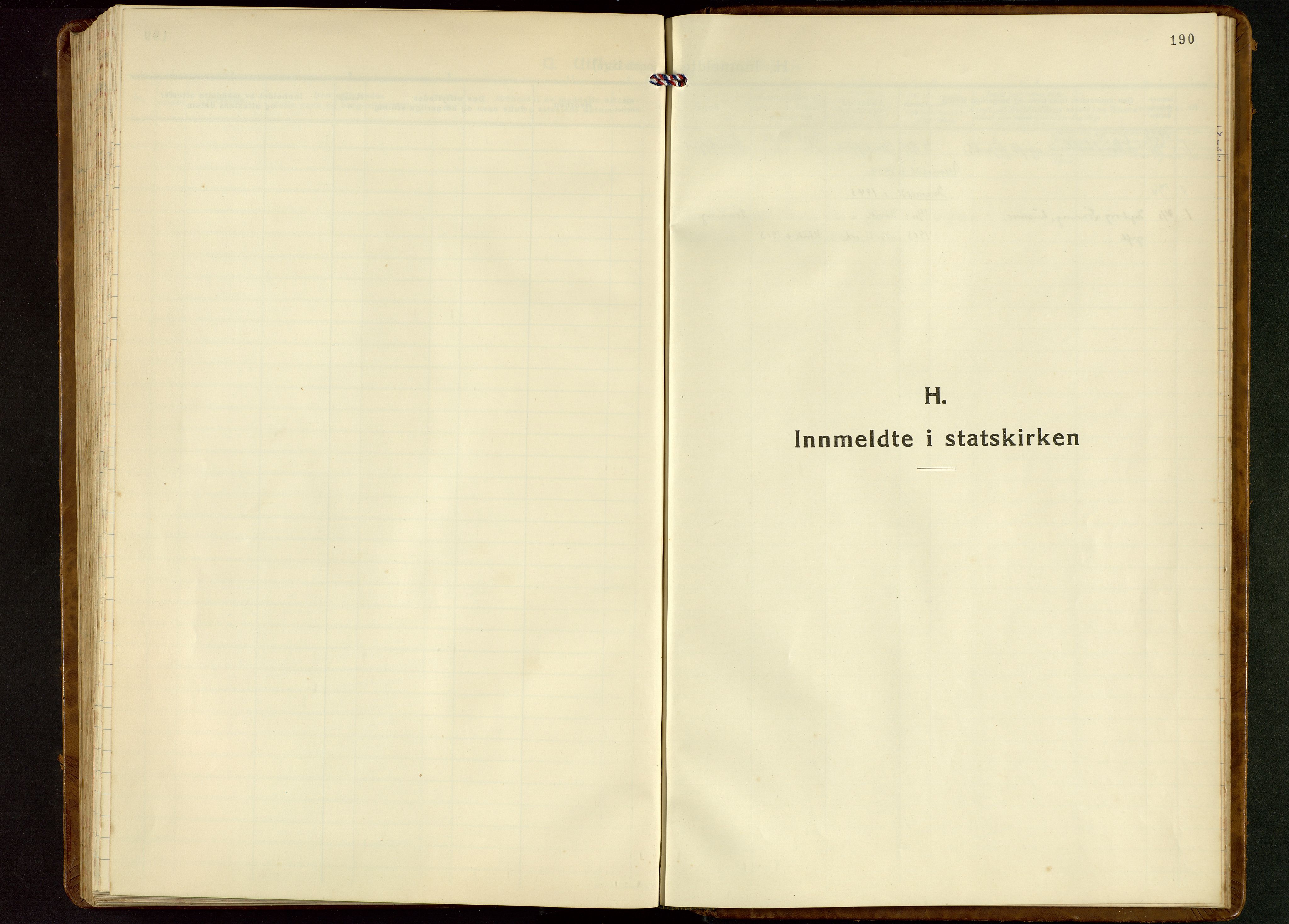 Tysvær sokneprestkontor, SAST/A -101864/H/Ha/Hab/L0006: Parish register (copy) no. B 6, 1932-1946, p. 190