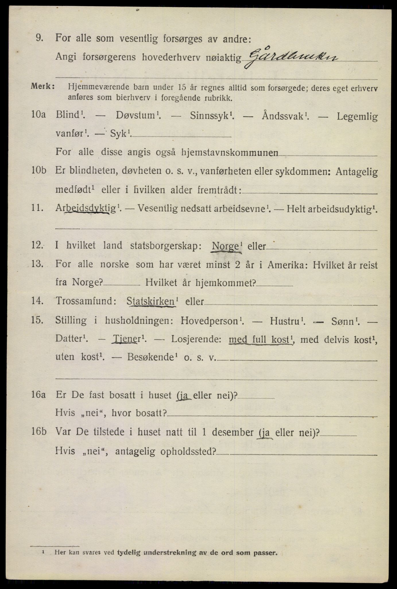 SAKO, 1920 census for Røyken, 1920, p. 2871