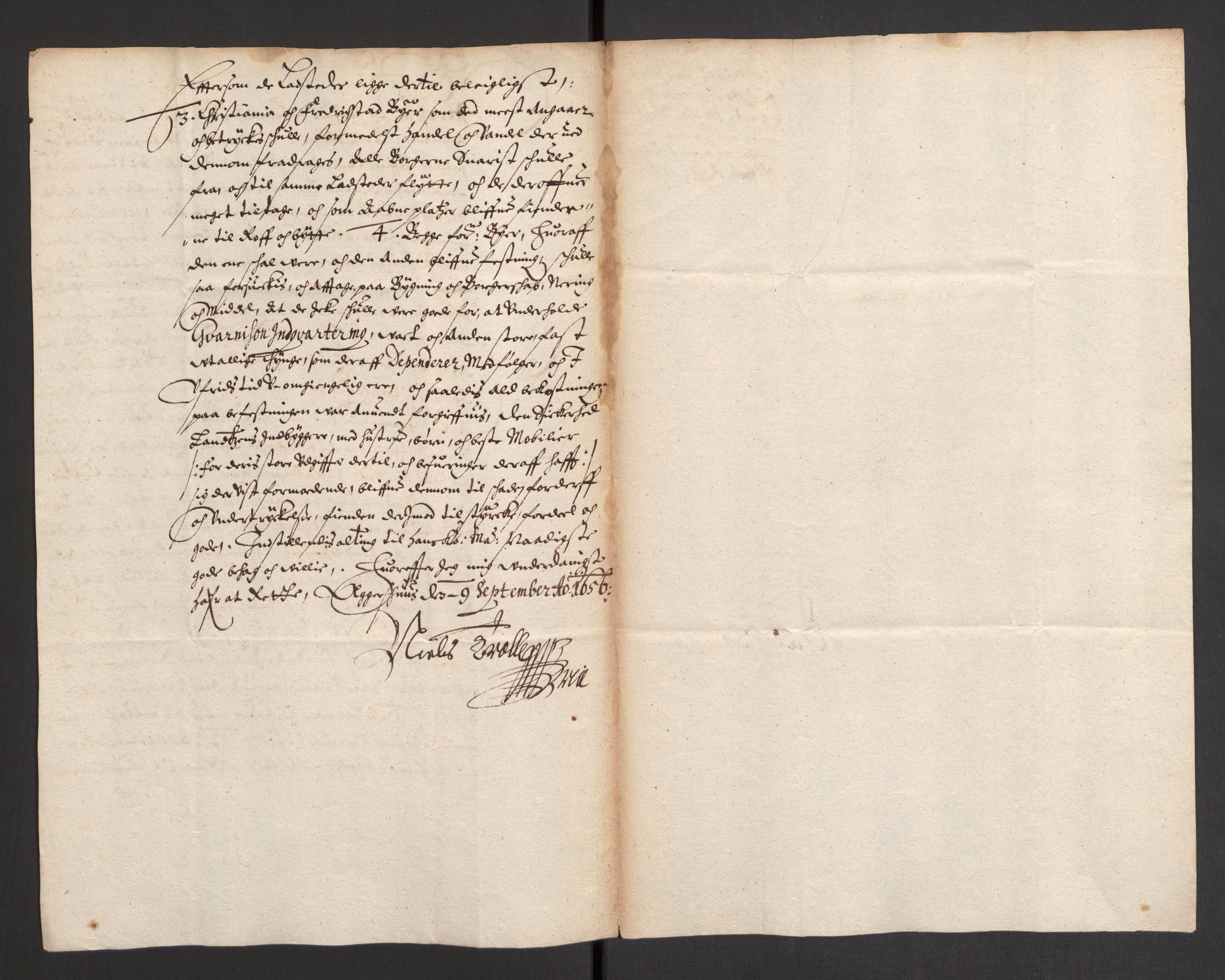 Danske Kanselli 1572-1799, AV/RA-EA-3023/F/Fc/Fcc/Fcca/L0017: Norske innlegg 1572-1799, 1656, p. 133