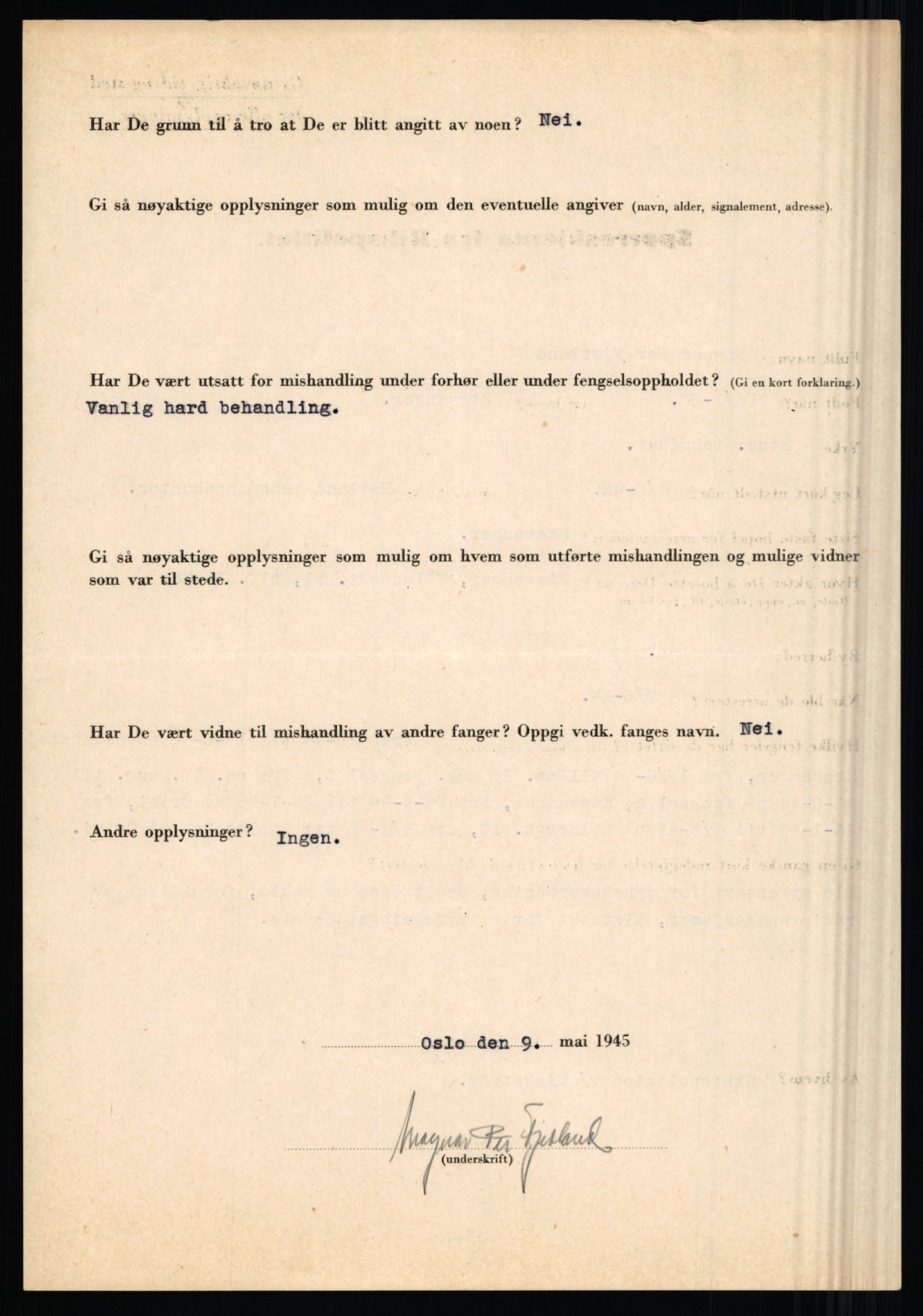 Rikspolitisjefen, AV/RA-S-1560/L/L0004: Eriksen, Alf - Geving, Øivind, 1940-1945, p. 535