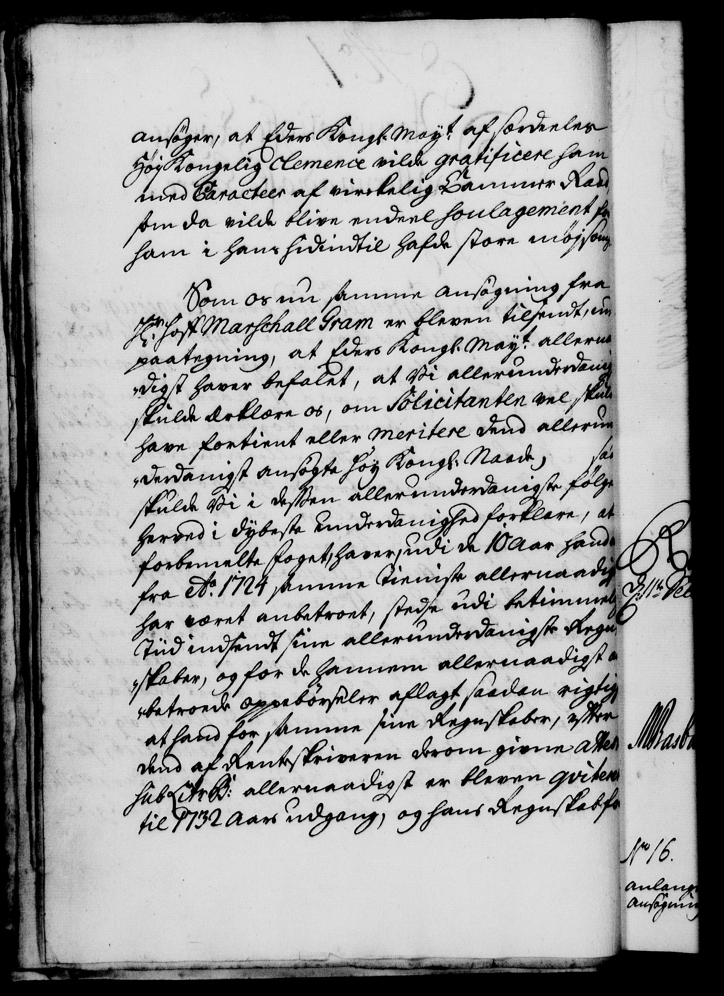 Rentekammeret, Kammerkanselliet, RA/EA-3111/G/Gf/Gfa/L0018: Norsk relasjons- og resolusjonsprotokoll (merket RK 52.18), 1735, p. 27