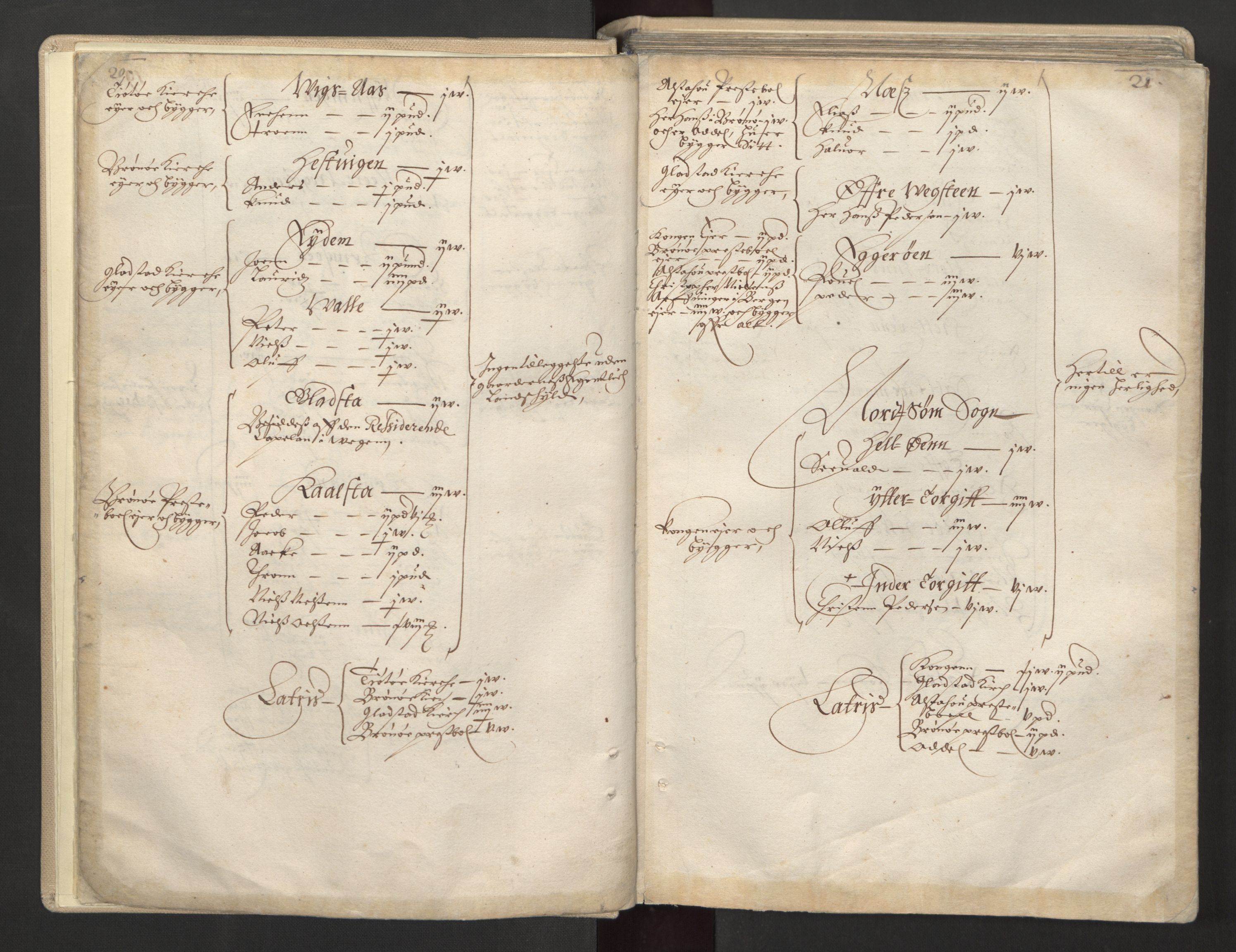 Rentekammeret inntil 1814, Realistisk ordnet avdeling, AV/RA-EA-4070/L/L0030/0001: Nordland lagdømme: / Alminnelig jordebok for Helgeland, Salten, Lofoten, Vesterålen, Andenes og Senja., 1661, p. 20-21