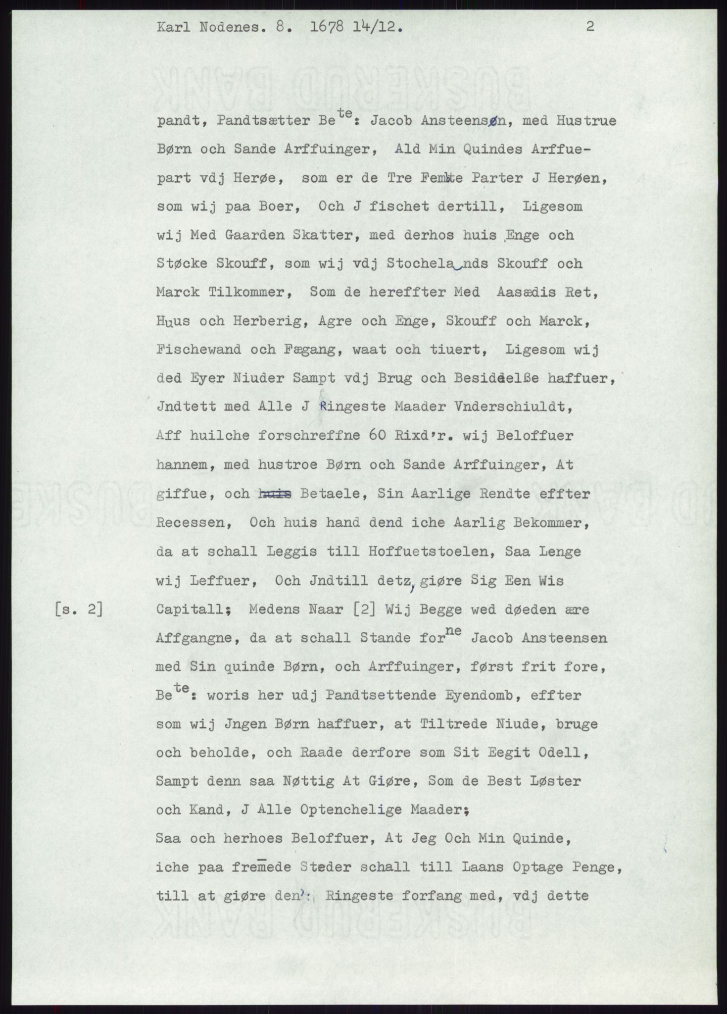 Samlinger til kildeutgivelse, Diplomavskriftsamlingen, AV/RA-EA-4053/H/Ha, p. 2066