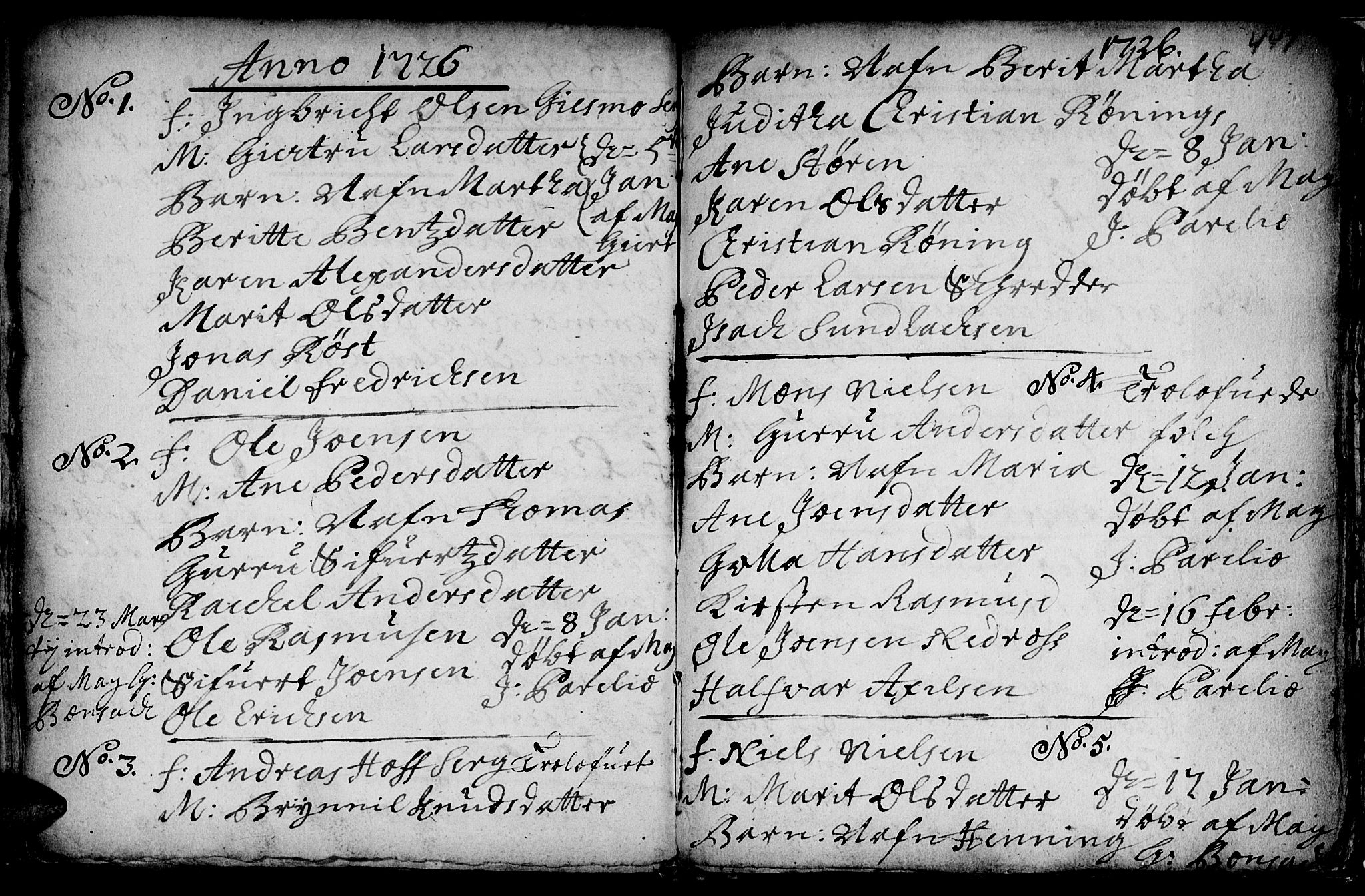 Ministerialprotokoller, klokkerbøker og fødselsregistre - Sør-Trøndelag, SAT/A-1456/601/L0035: Parish register (official) no. 601A03, 1713-1728, p. 447