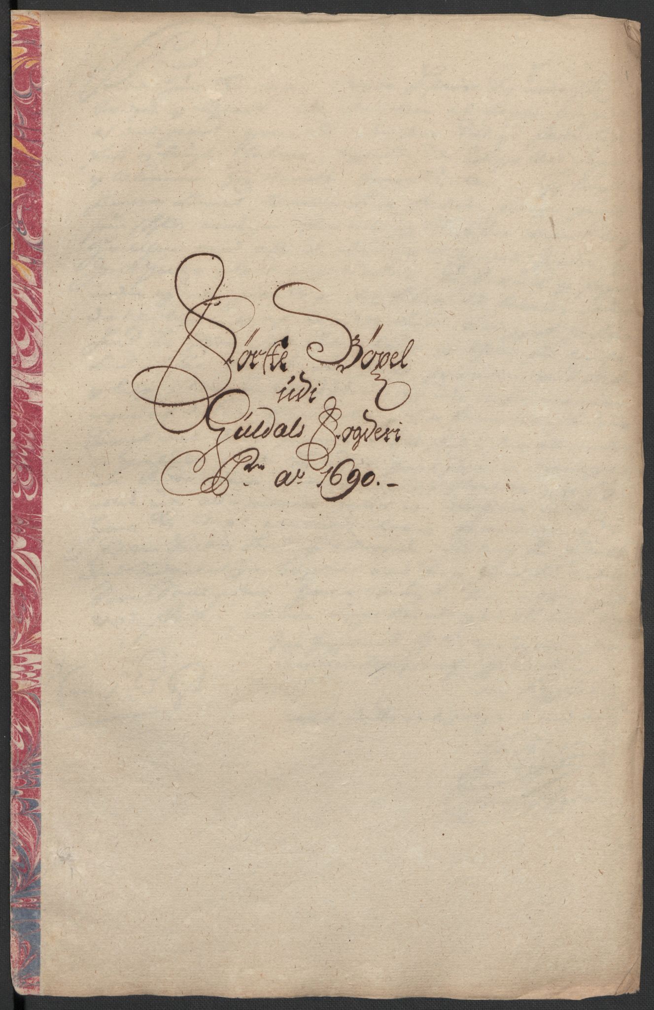 Rentekammeret inntil 1814, Reviderte regnskaper, Fogderegnskap, RA/EA-4092/R59/L3940: Fogderegnskap Gauldal, 1689-1690, p. 349