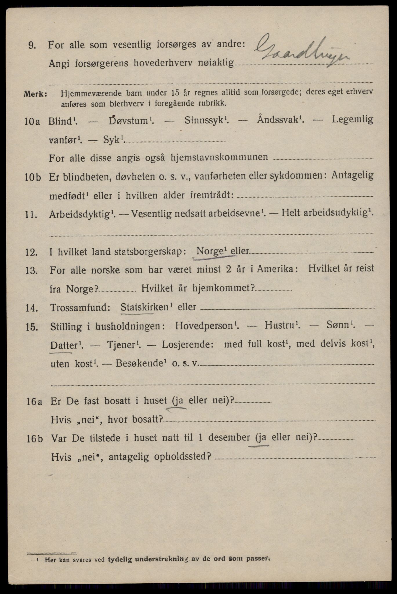 SAST, 1920 census for Haugesund, 1920, p. 12796