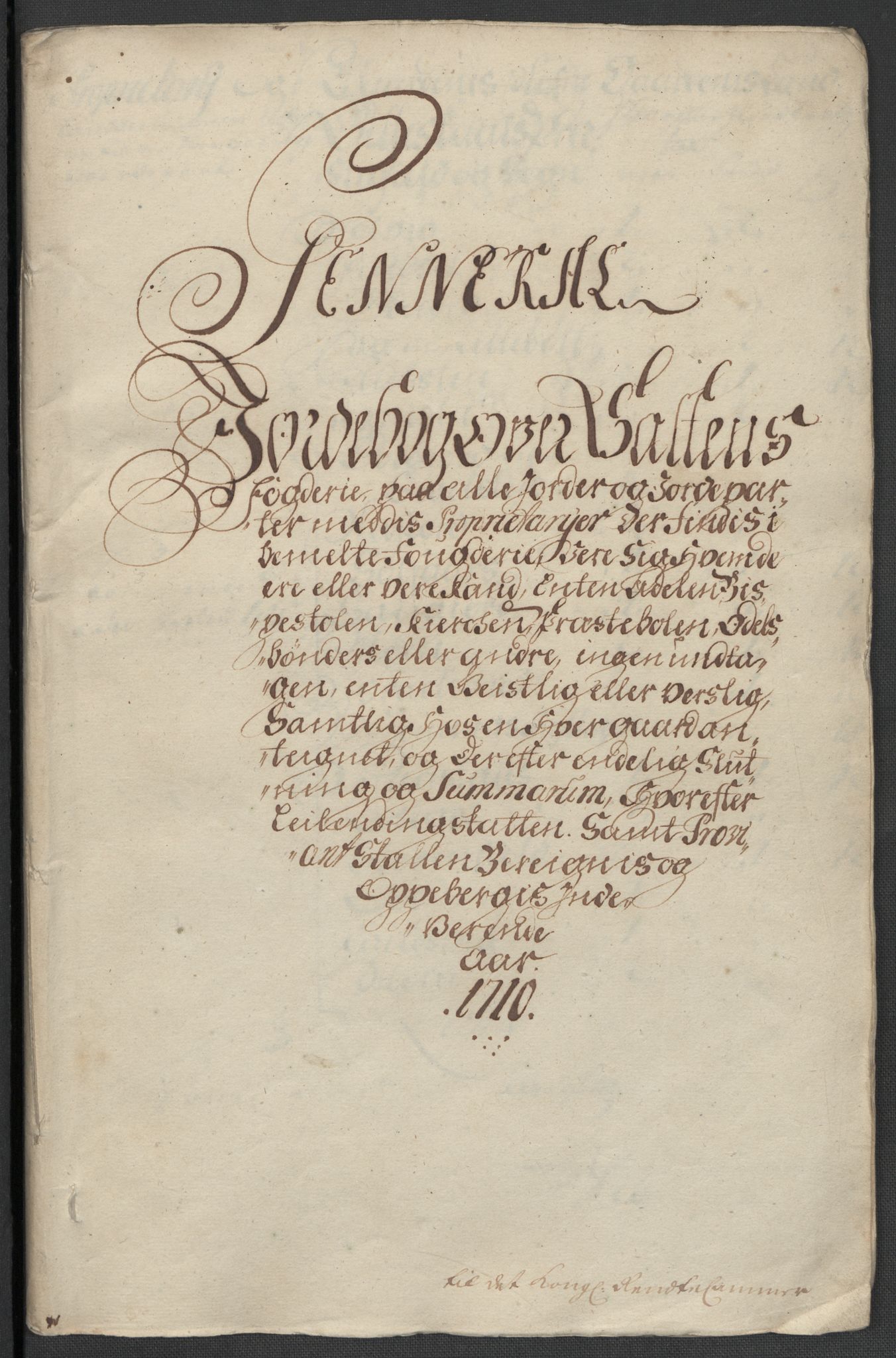 Rentekammeret inntil 1814, Reviderte regnskaper, Fogderegnskap, AV/RA-EA-4092/R66/L4581: Fogderegnskap Salten, 1707-1710, p. 410