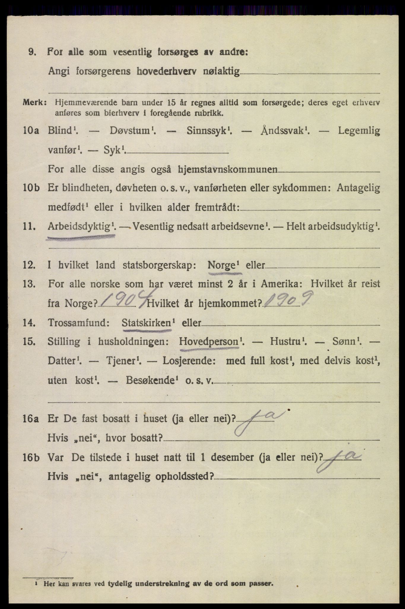 SAH, 1920 census for Sør-Fron, 1920, p. 4286