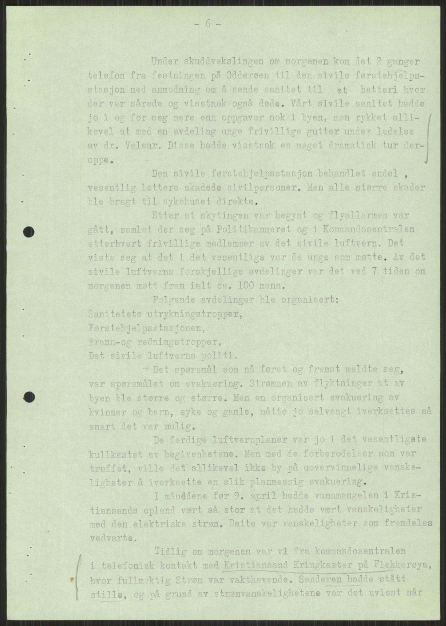 Forsvaret, Forsvarets krigshistoriske avdeling, AV/RA-RAFA-2017/Y/Ya/L0014: II-C-11-31 - Fylkesmenn.  Rapporter om krigsbegivenhetene 1940., 1940, p. 850