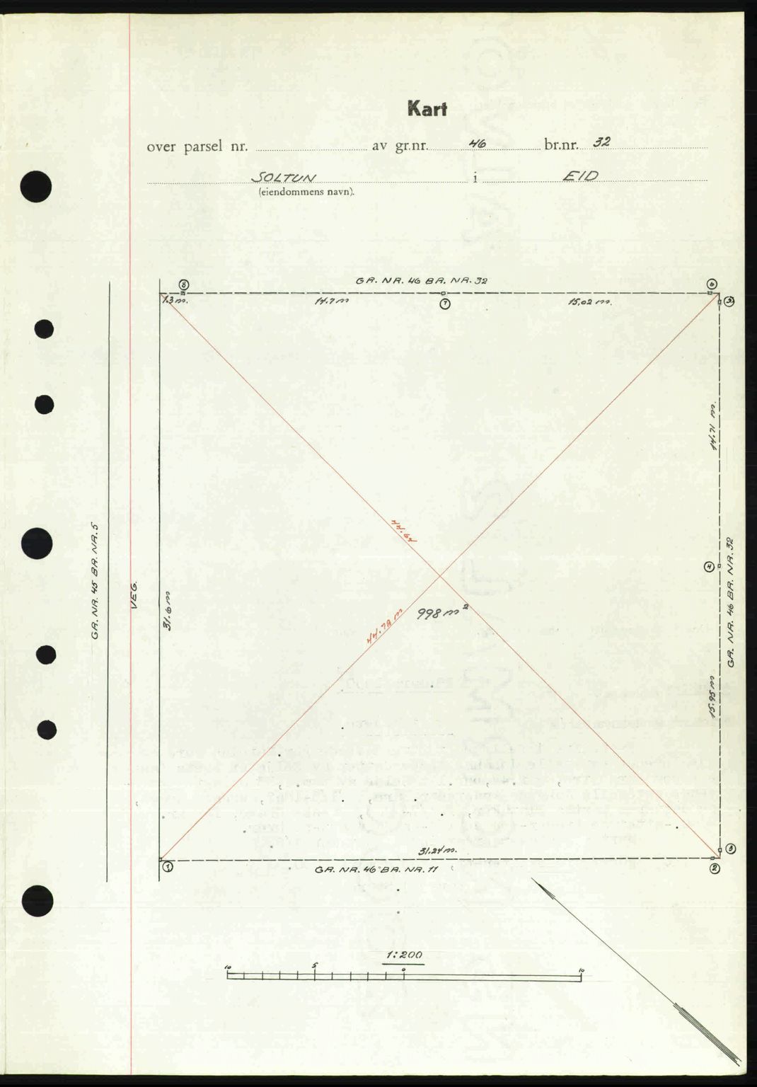 Nordfjord sorenskriveri, AV/SAB-A-2801/02/02b/02bj/L0016a: Mortgage book no. A16 I, 1949-1950, Diary no: : 409/1950