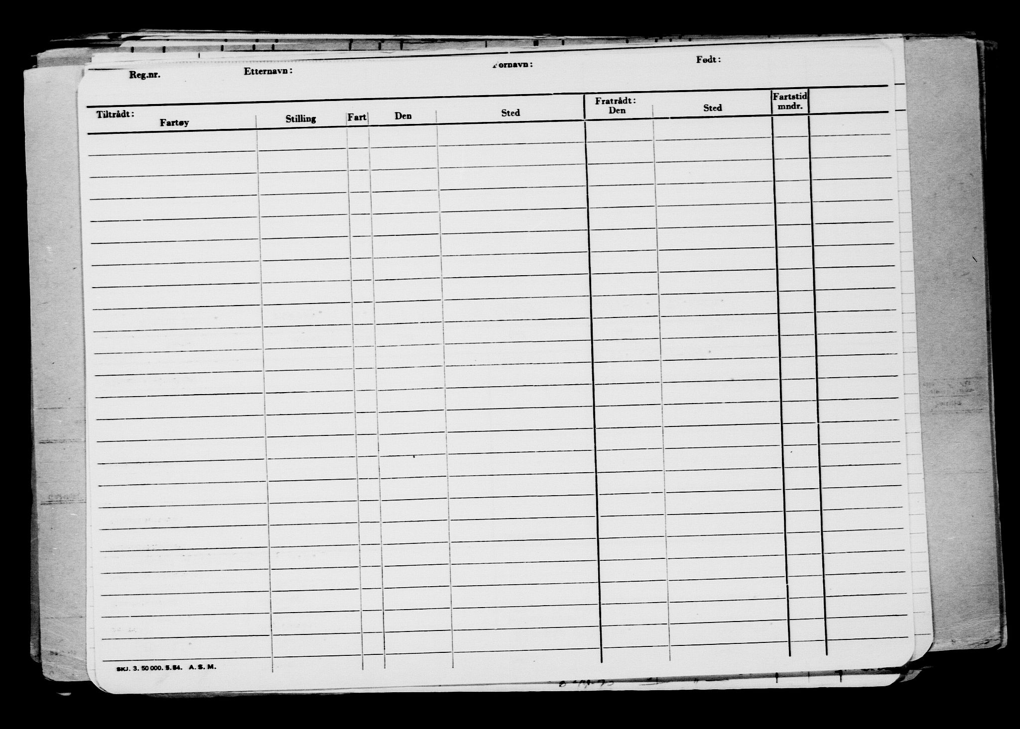 Direktoratet for sjømenn, AV/RA-S-3545/G/Gb/L0129: Hovedkort, 1915, p. 2