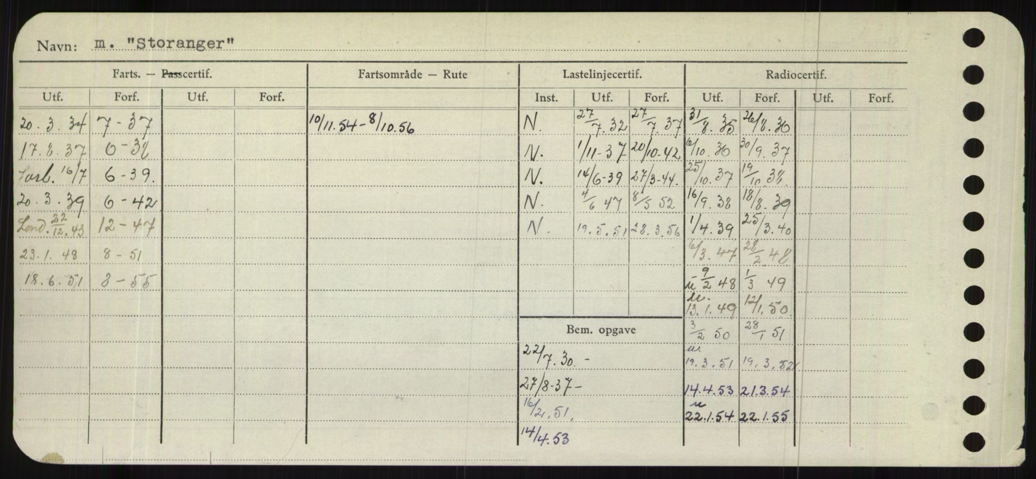 Sjøfartsdirektoratet med forløpere, Skipsmålingen, AV/RA-S-1627/H/Hb/L0004: Fartøy, O-S, p. 460