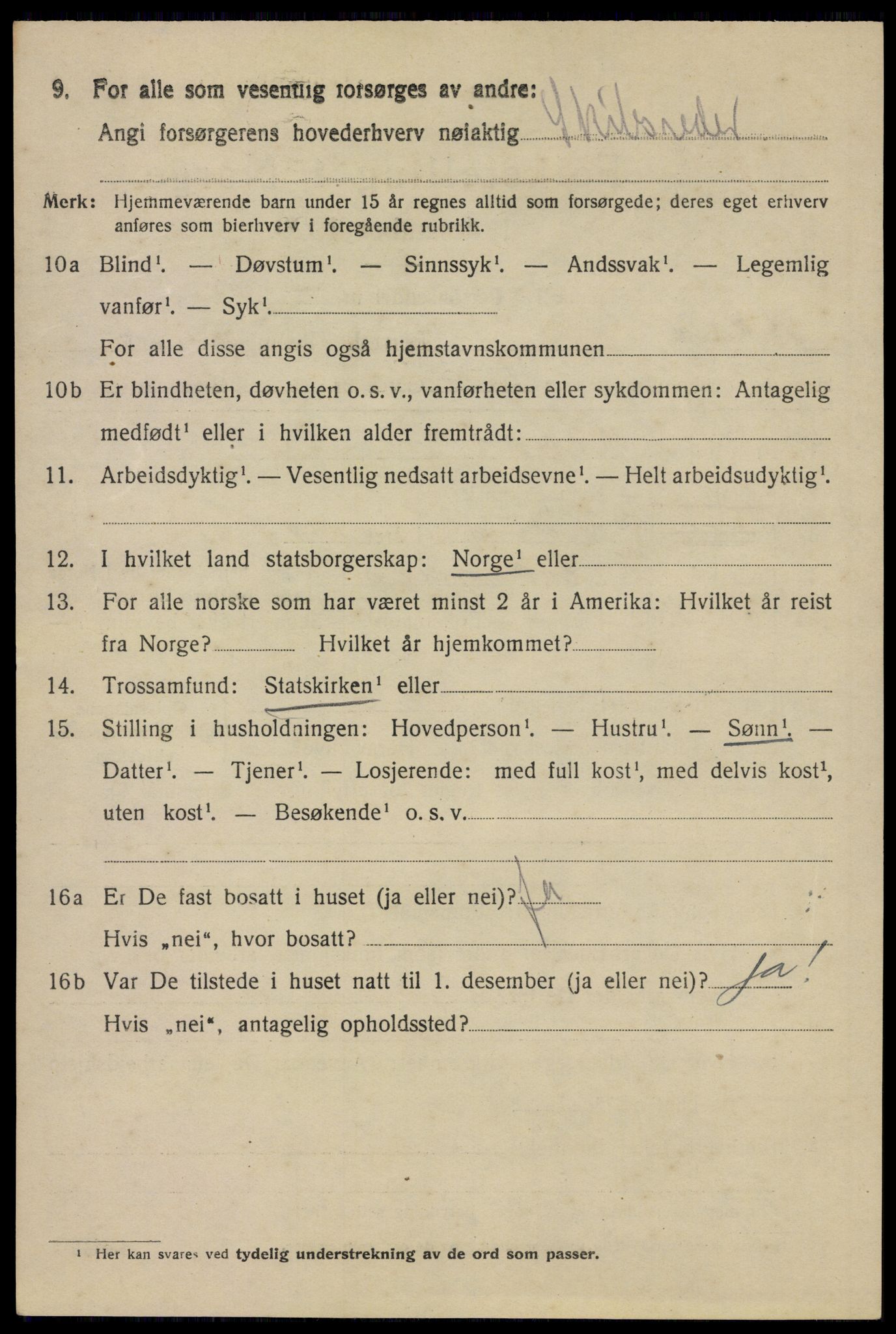 SAO, 1920 census for Aker, 1920, p. 80585