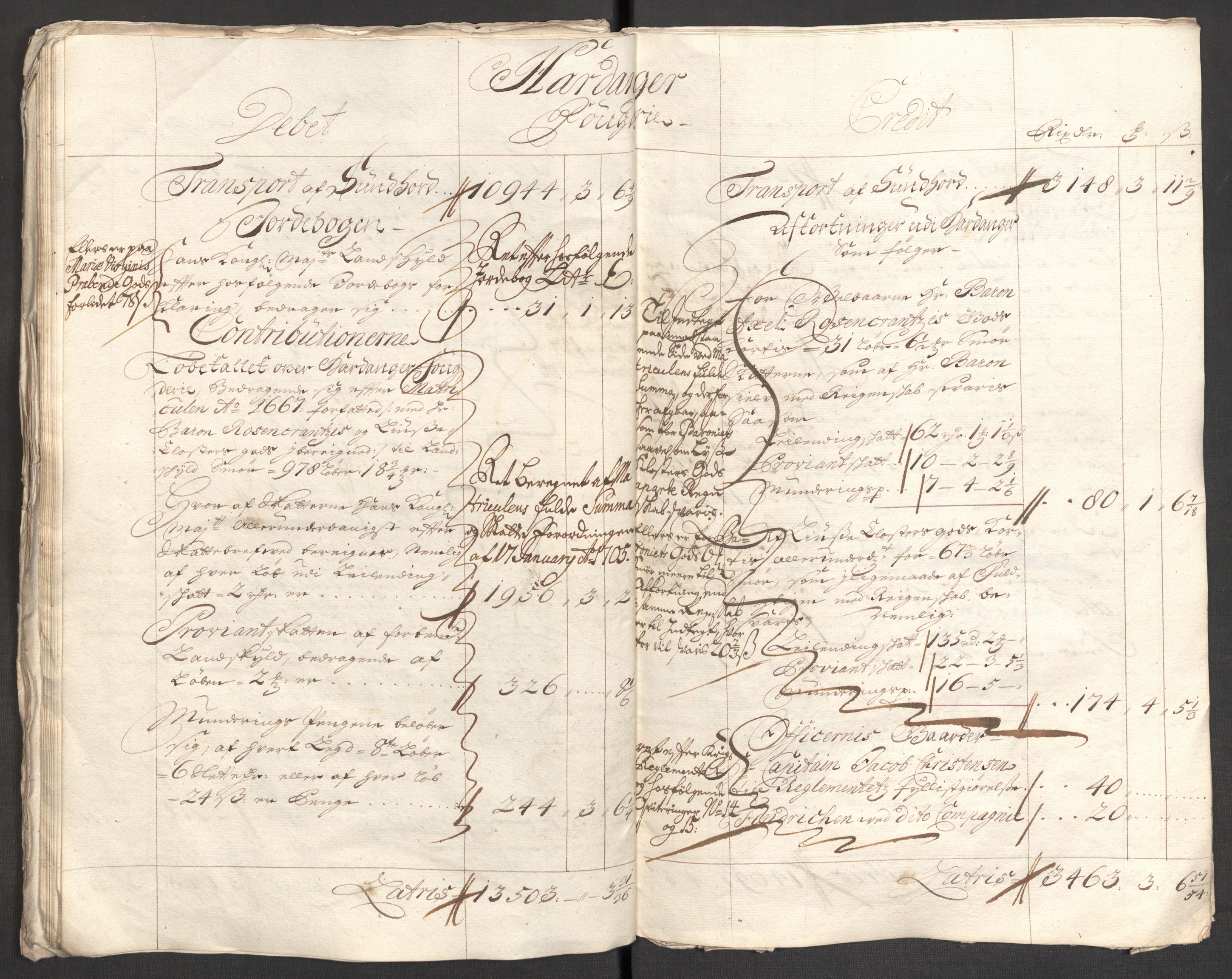 Rentekammeret inntil 1814, Reviderte regnskaper, Fogderegnskap, AV/RA-EA-4092/R48/L2983: Fogderegnskap Sunnhordland og Hardanger, 1705, p. 29