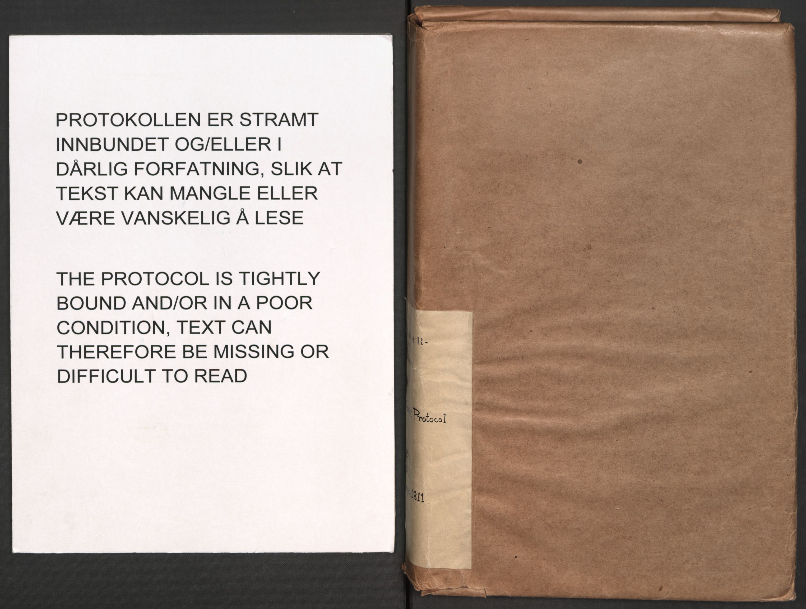 Stattholderembetet 1810-1814, 1. kontor (Kontor A), RA/EA-2872/Aa/L0001: Kollegial referatprotokoll,  j.nr. 1-564,  l.nr. 1-610, 1810-1811, p. 2