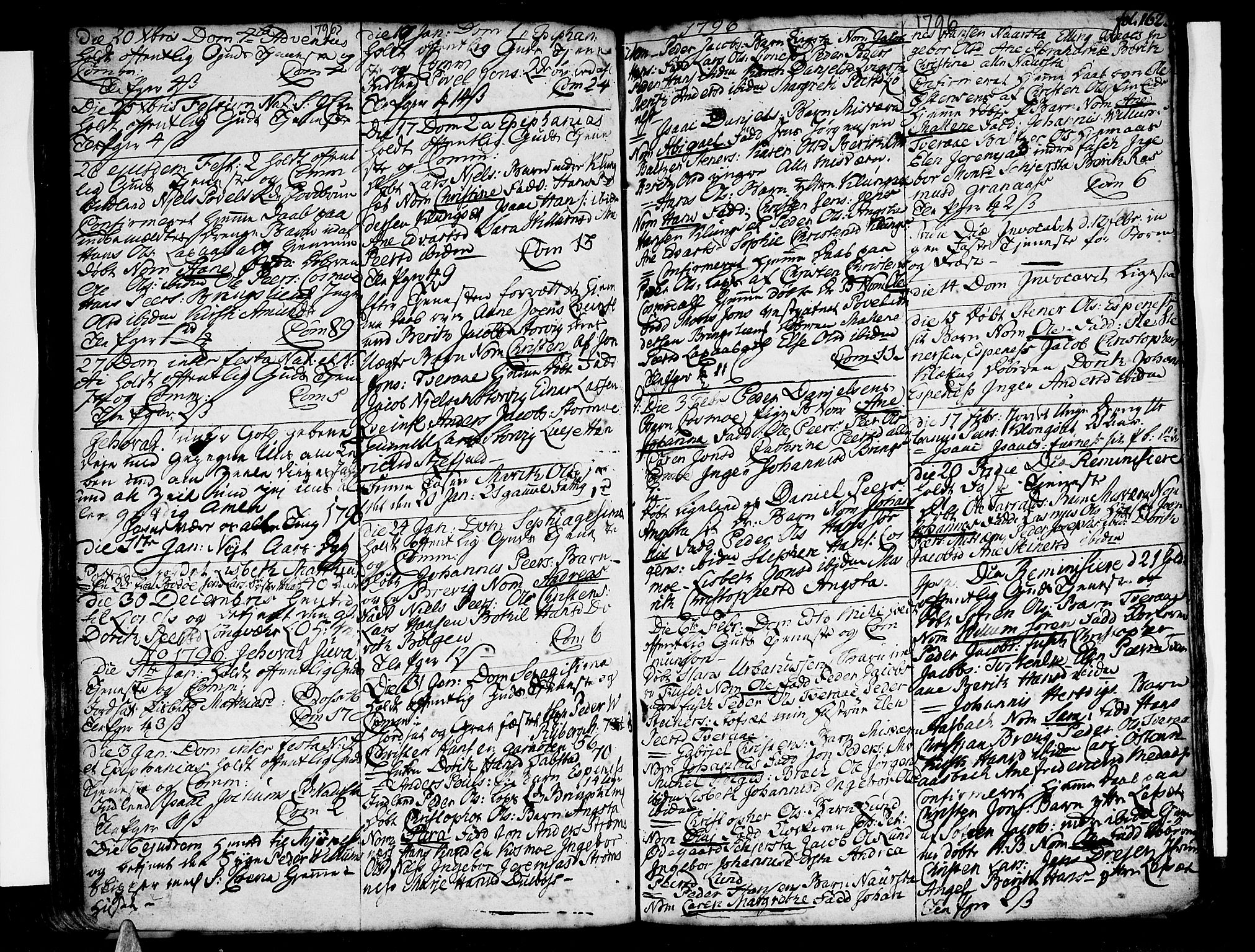 Ministerialprotokoller, klokkerbøker og fødselsregistre - Nordland, SAT/A-1459/852/L0735: Parish register (official) no. 852A05, 1762-1820, p. 162