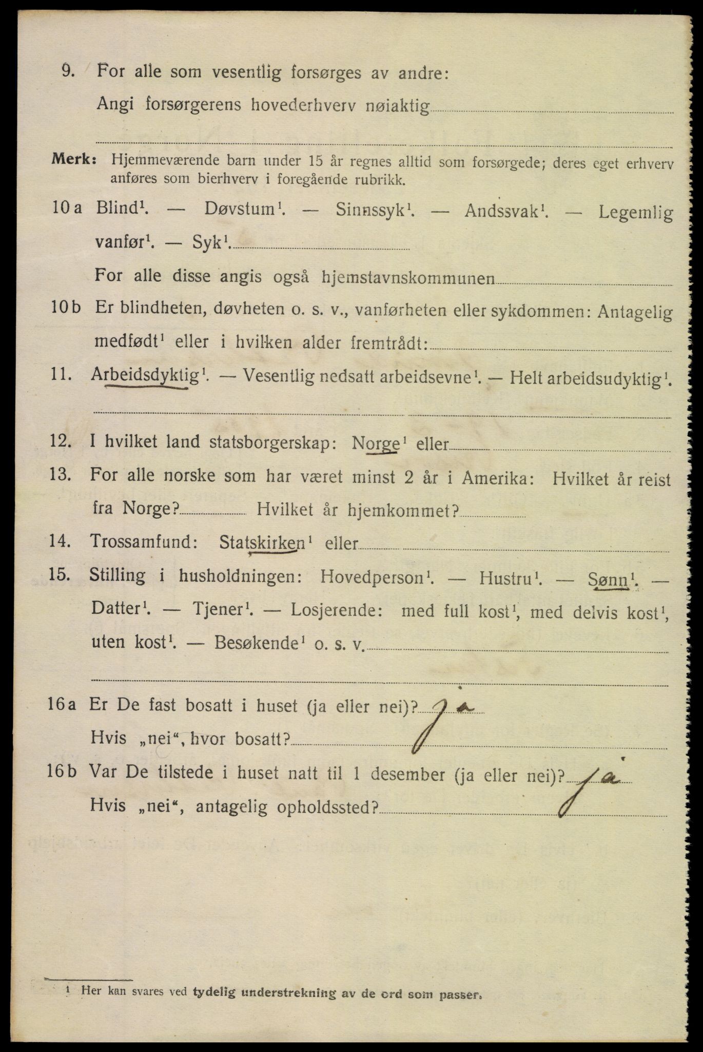 SAK, 1920 census for Risør, 1920, p. 5492