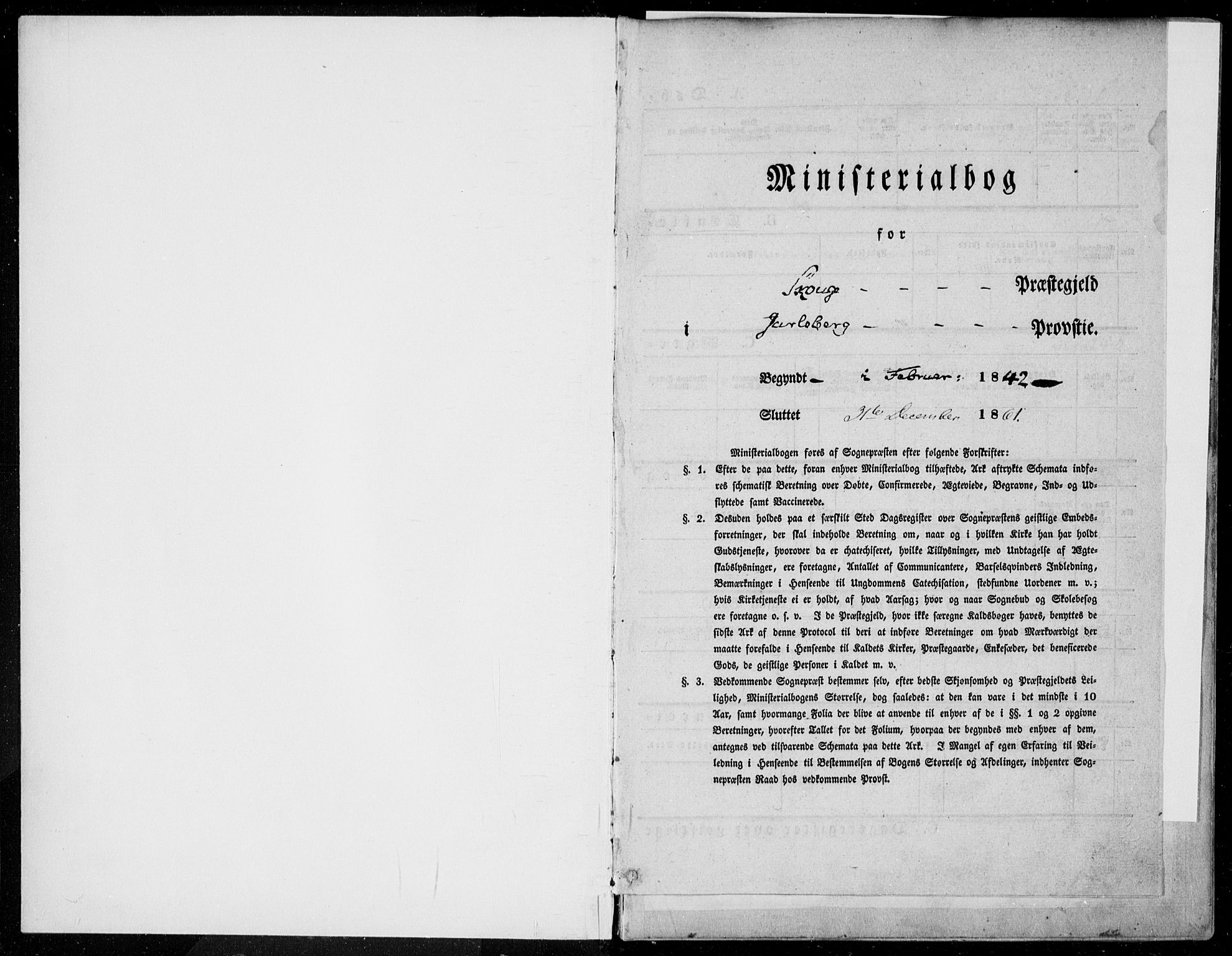 Skoger kirkebøker, SAKO/A-59/F/Fa/L0003: Parish register (official) no. I 3, 1842-1861