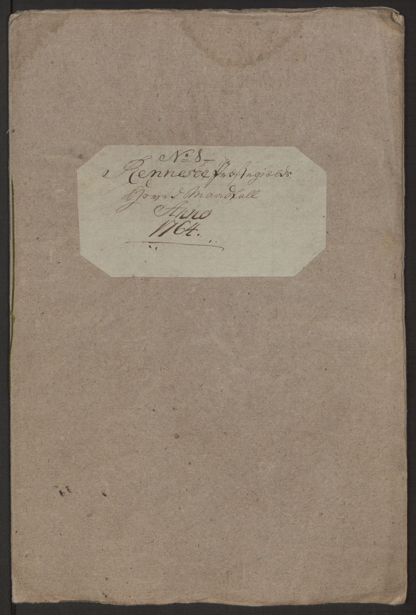 Rentekammeret inntil 1814, Realistisk ordnet avdeling, AV/RA-EA-4070/Ol/L0016b: [Gg 10]: Ekstraskatten, 23.09.1762. Ryfylke, 1764-1768, p. 5
