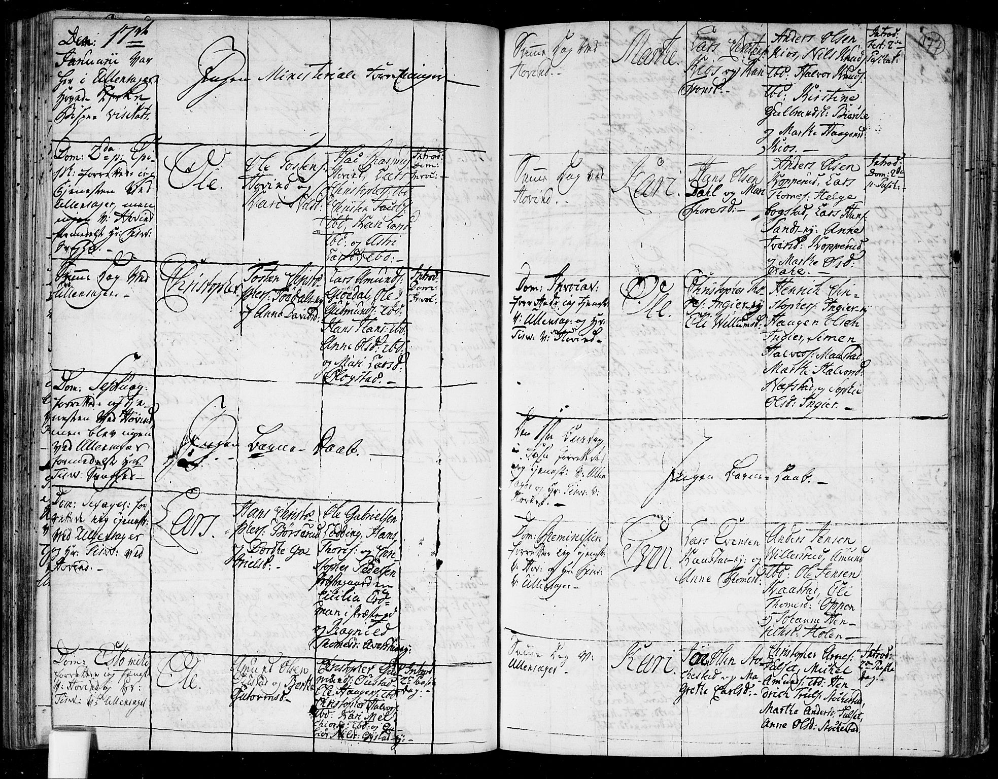 Ullensaker prestekontor Kirkebøker, AV/SAO-A-10236a/F/Fa/L0006: Parish register (official) no. I 6, 1762-1785, p. 177