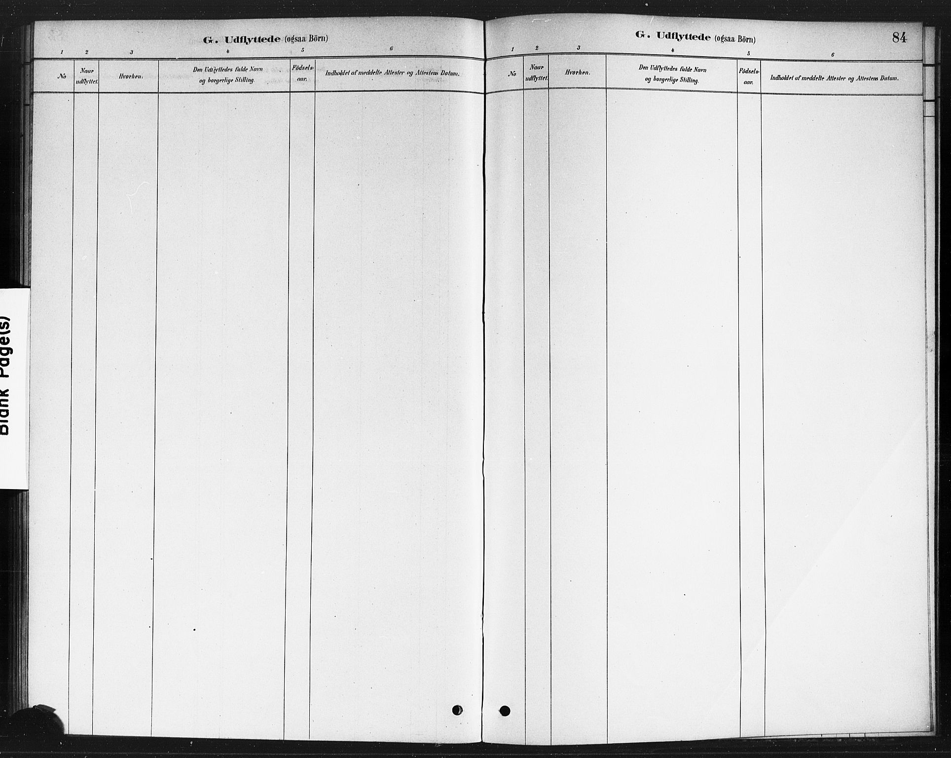 Rødenes prestekontor Kirkebøker, AV/SAO-A-2005/F/Fb/L0001: Parish register (official) no. II 1, 1880-1889, p. 84