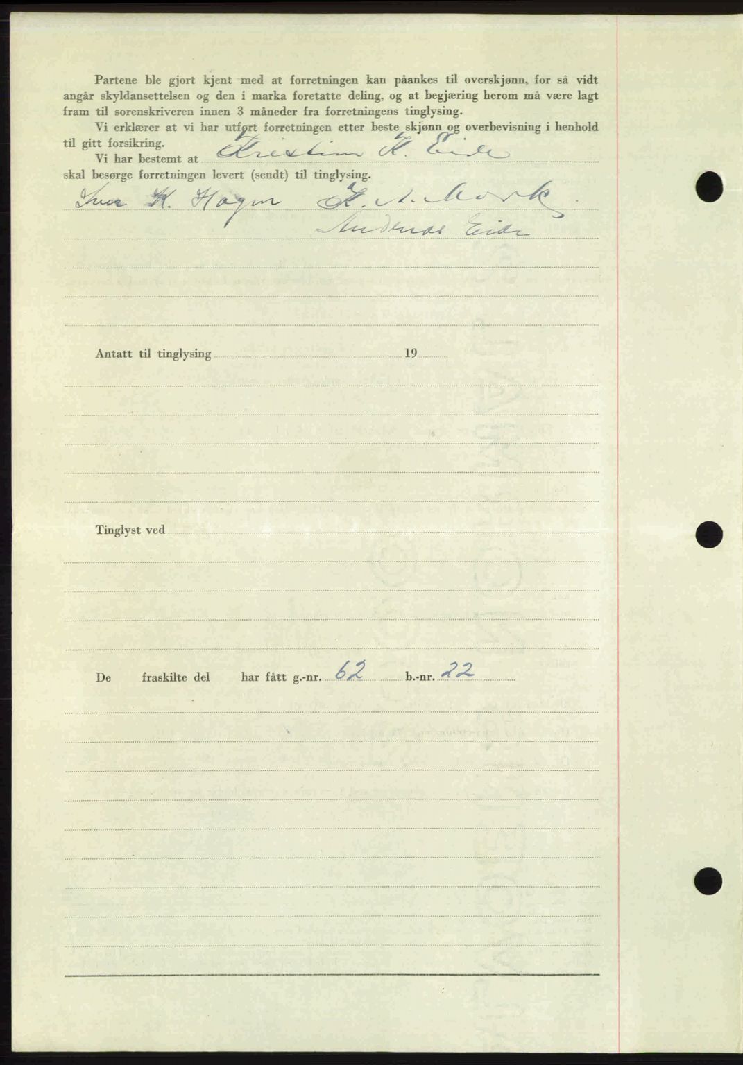 Romsdal sorenskriveri, AV/SAT-A-4149/1/2/2C: Mortgage book no. A26, 1948-1948, Diary no: : 1555/1948