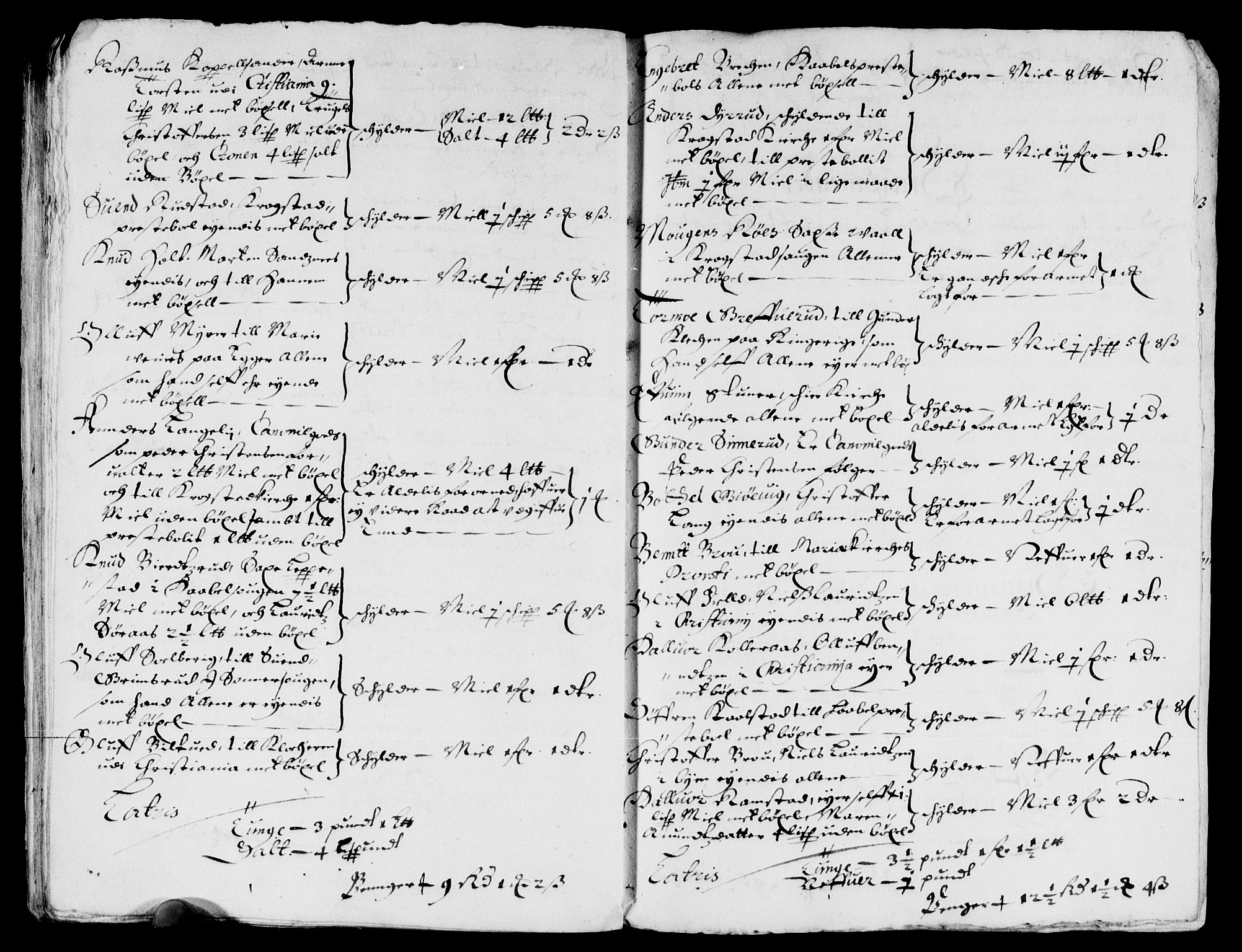 Rentekammeret inntil 1814, Reviderte regnskaper, Lensregnskaper, AV/RA-EA-5023/R/Rb/Rba/L0237: Akershus len, 1656-1657