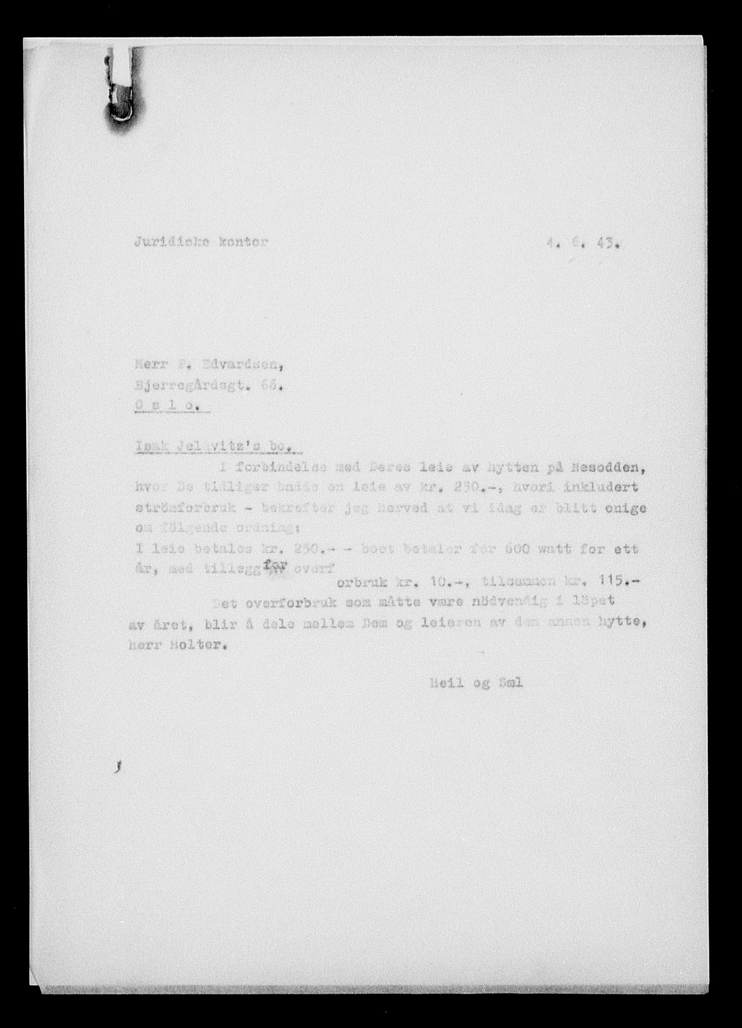 Justisdepartementet, Tilbakeføringskontoret for inndratte formuer, AV/RA-S-1564/H/Hc/Hcc/L0948: --, 1945-1947, p. 119