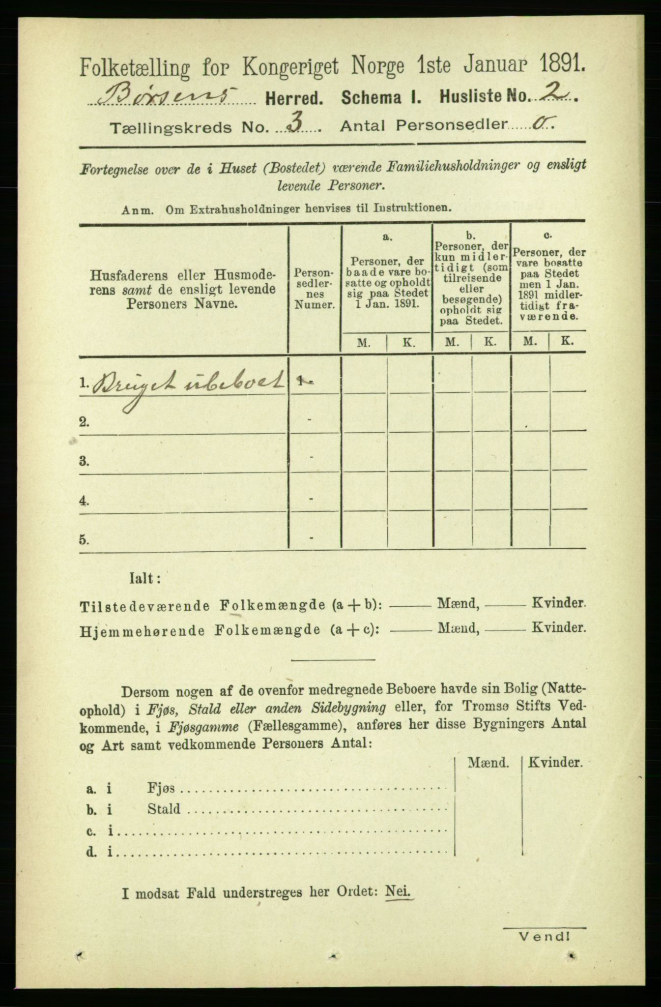 RA, 1891 census for 1658 Børsa, 1891, p. 782