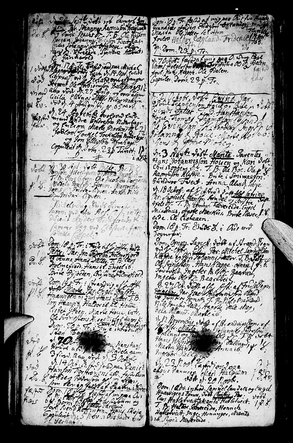 Os sokneprestembete, AV/SAB-A-99929: Parish register (official) no. A 9, 1766-1779, p. 26