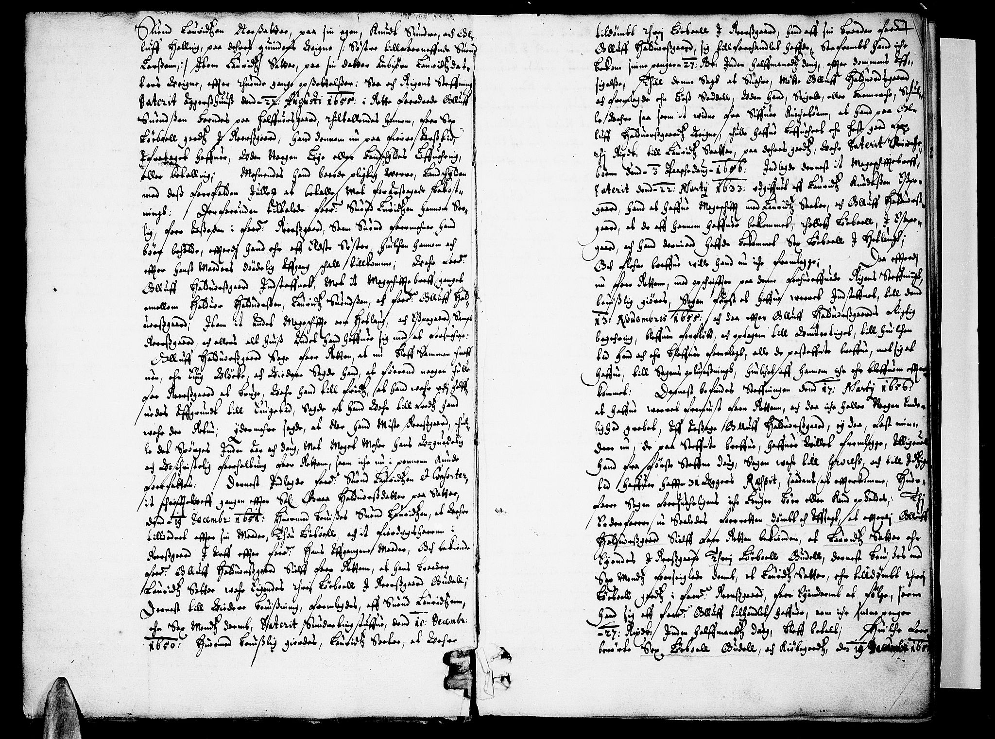 Ringerike og Hallingdal sorenskriveri, SAKO/A-81/F/Fa/Faa/L0002: Tingbok, 1656-1660, p. 3b-4a