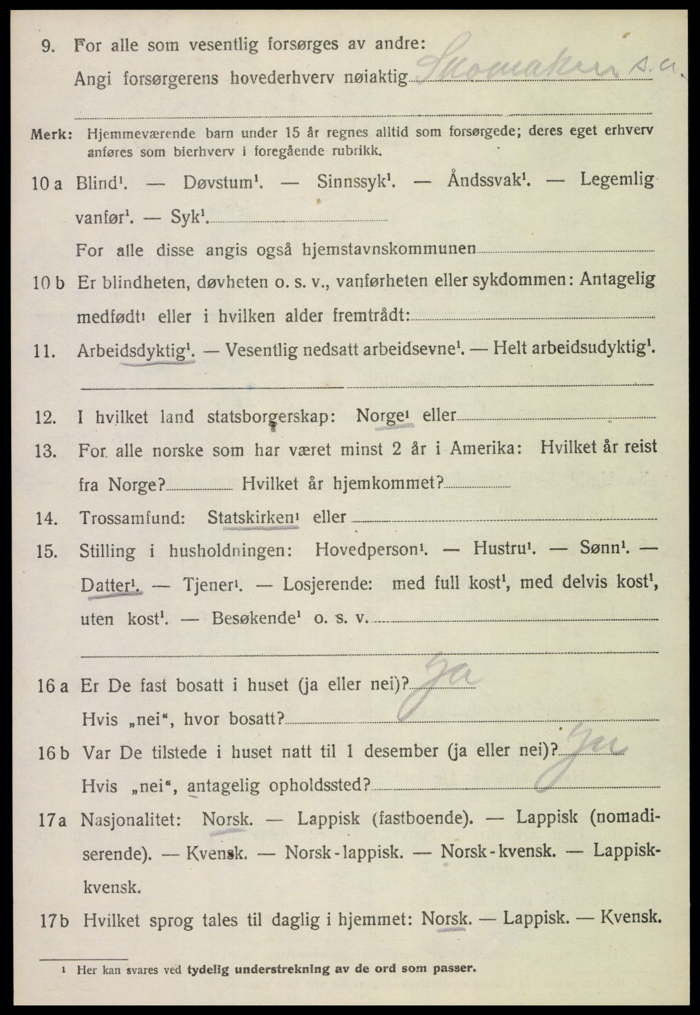 SAT, 1920 census for Stjørdal, 1920, p. 4169