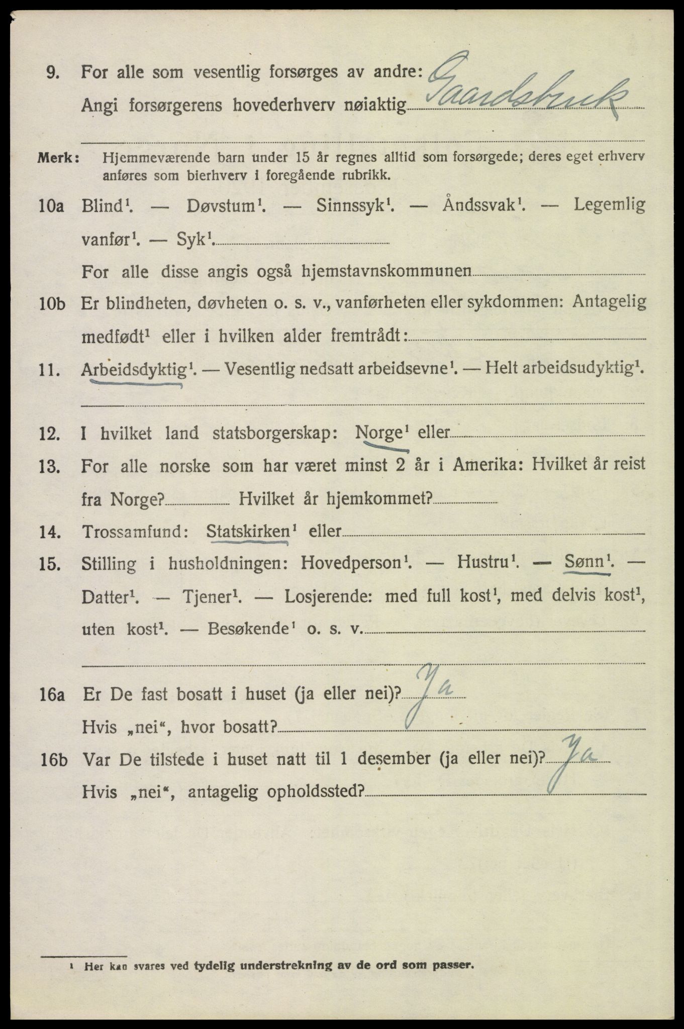 SAH, 1920 census for Eidskog, 1920, p. 6736