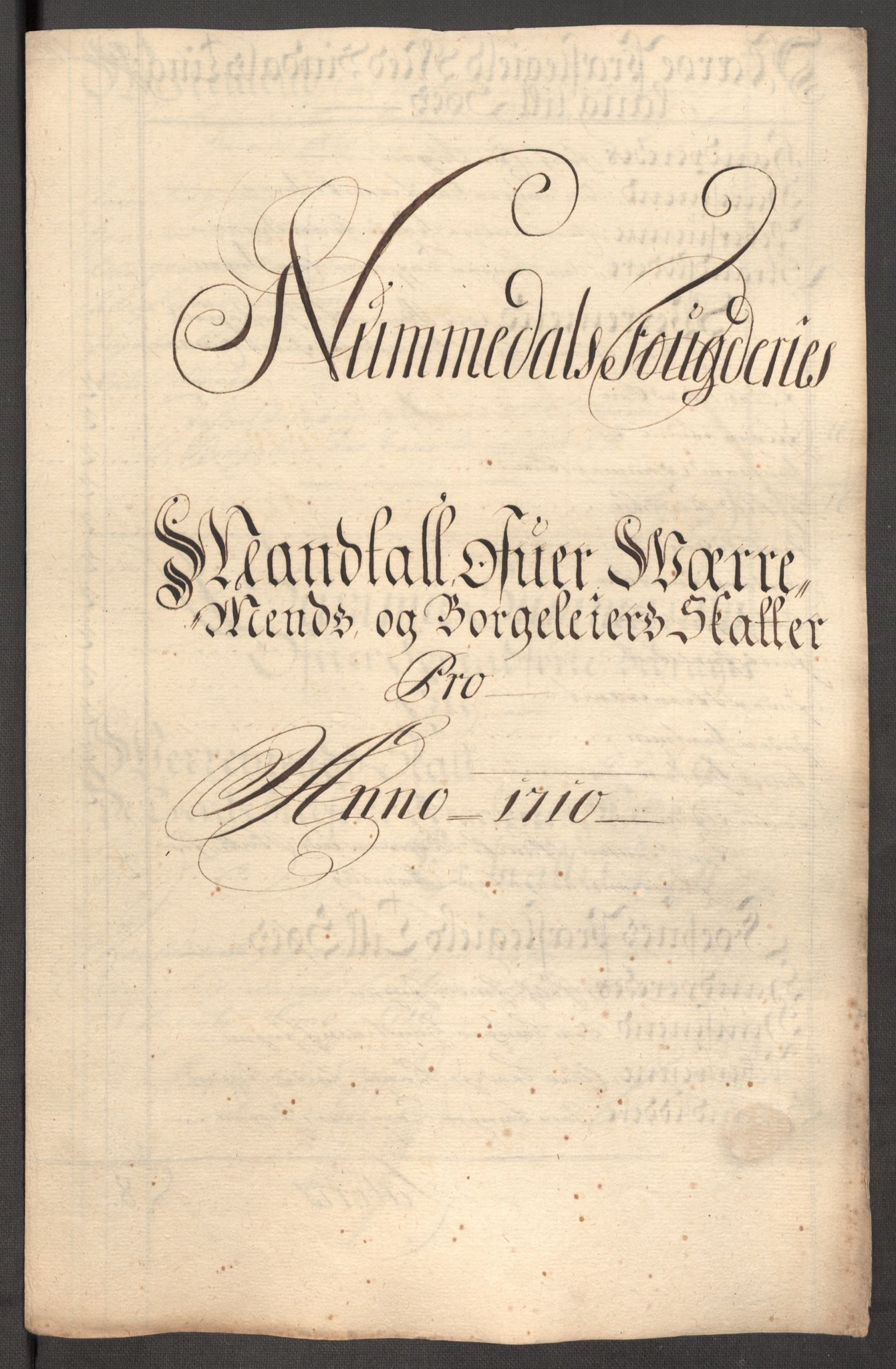 Rentekammeret inntil 1814, Reviderte regnskaper, Fogderegnskap, RA/EA-4092/R64/L4431: Fogderegnskap Namdal, 1709-1710, p. 376