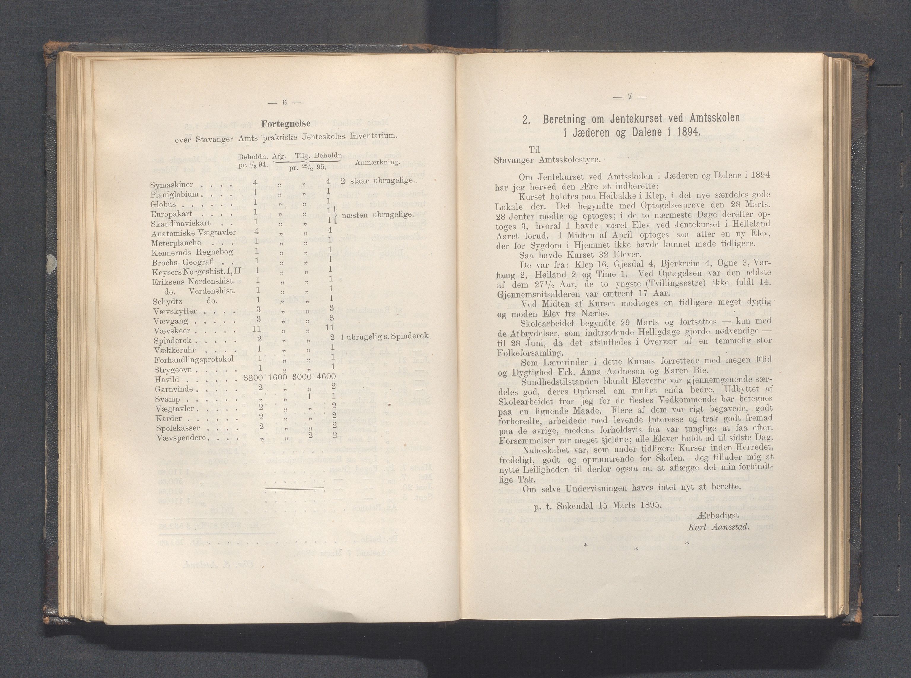 Rogaland fylkeskommune - Fylkesrådmannen , IKAR/A-900/A, 1895, p. 77