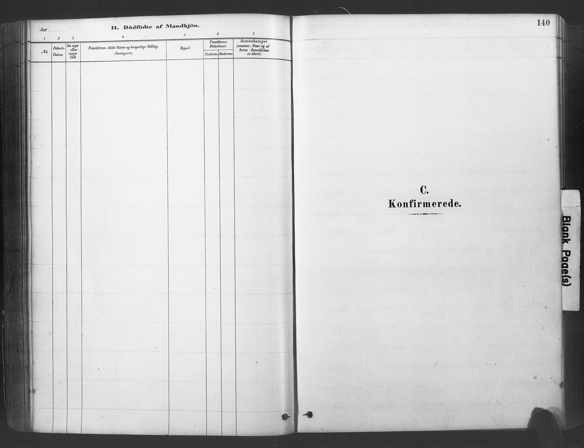 Søgne sokneprestkontor, SAK/1111-0037/F/Fa/Fab/L0012: Parish register (official) no. A 12, 1880-1891, p. 140