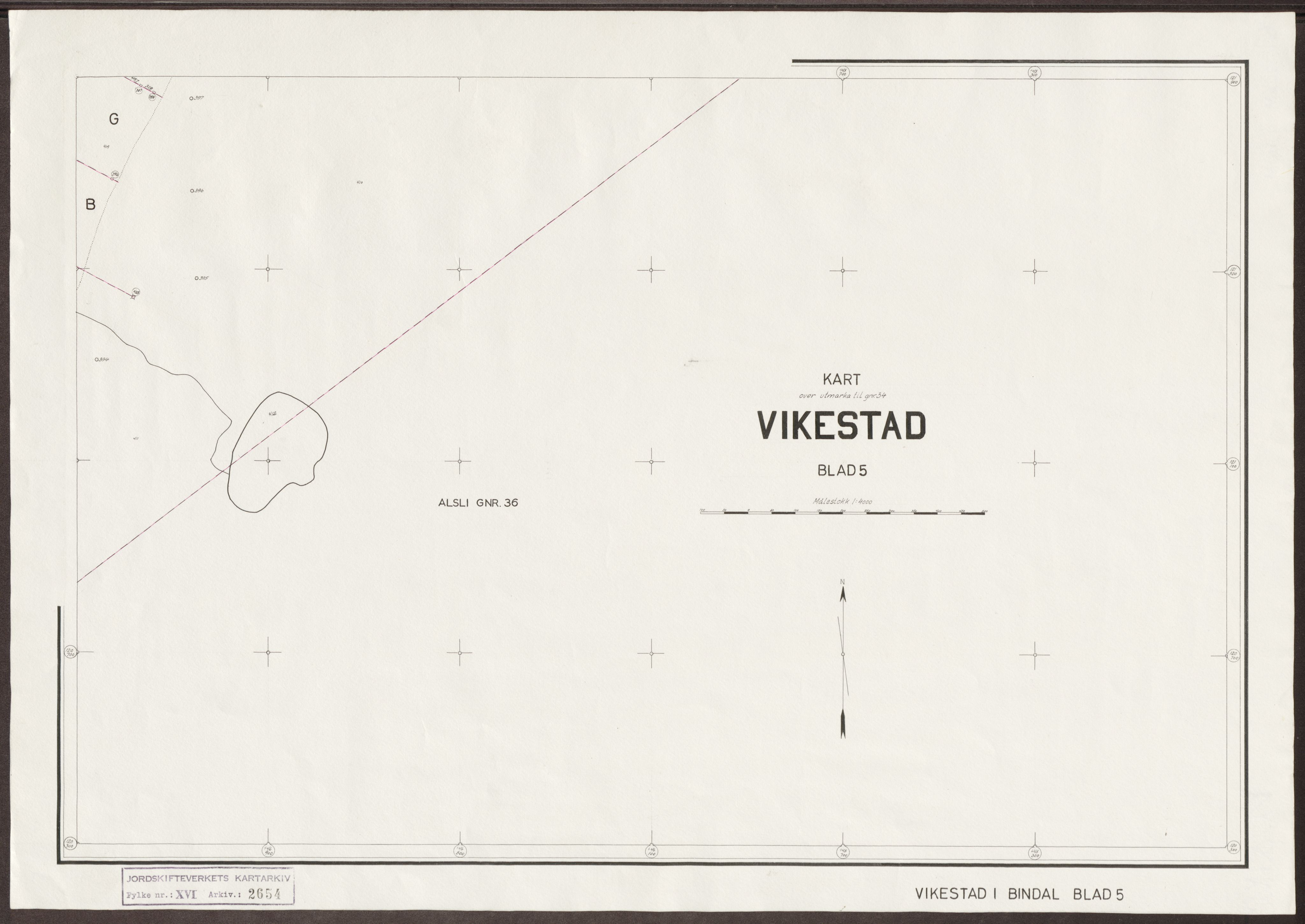 Jordskifteverkets kartarkiv, RA/S-3929/T, 1859-1988, p. 3407