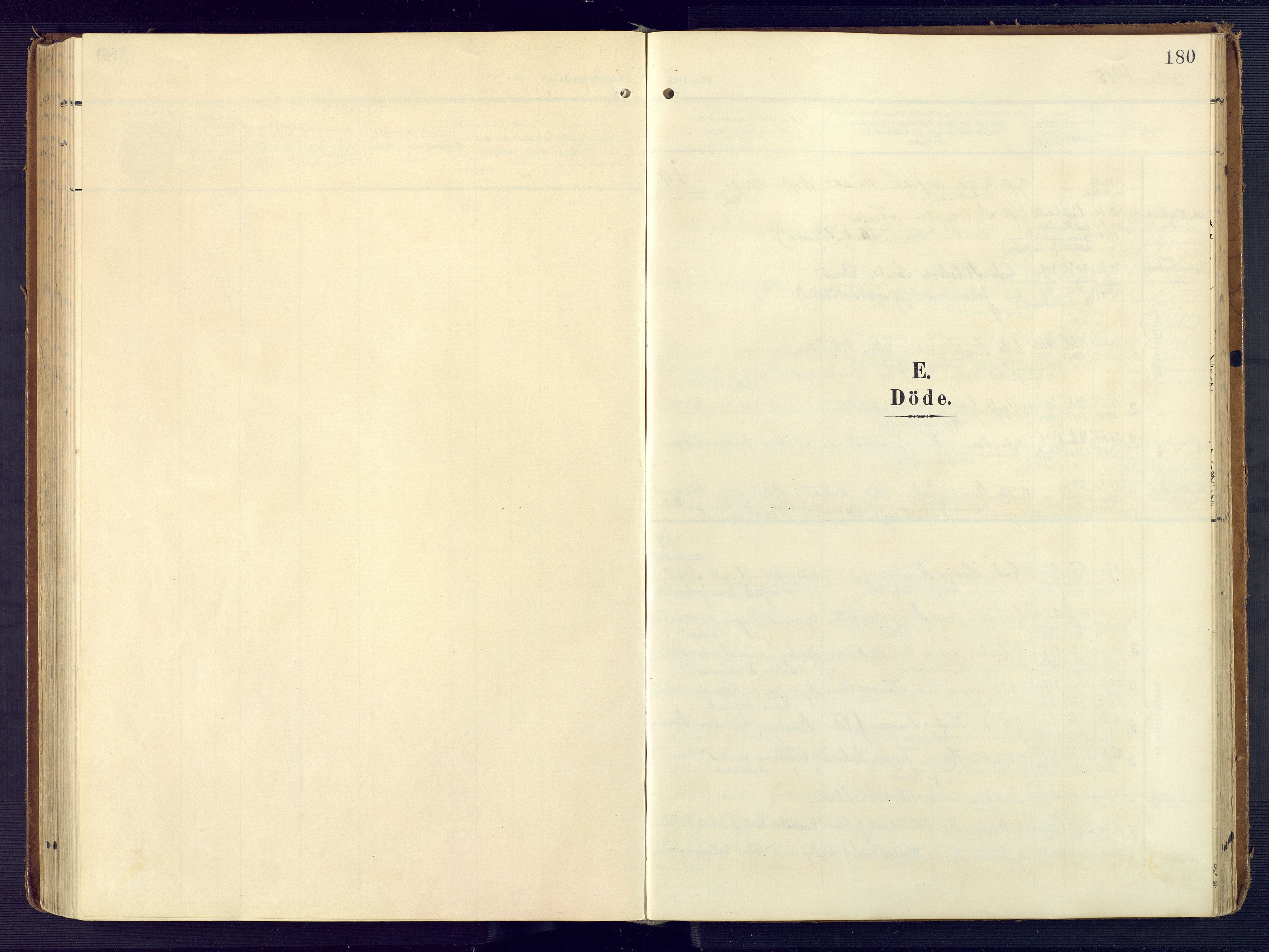 Grimstad sokneprestkontor, SAK/1111-0017/F/Fa/L0005: Parish register (official) no. A 4, 1911-1924, p. 180