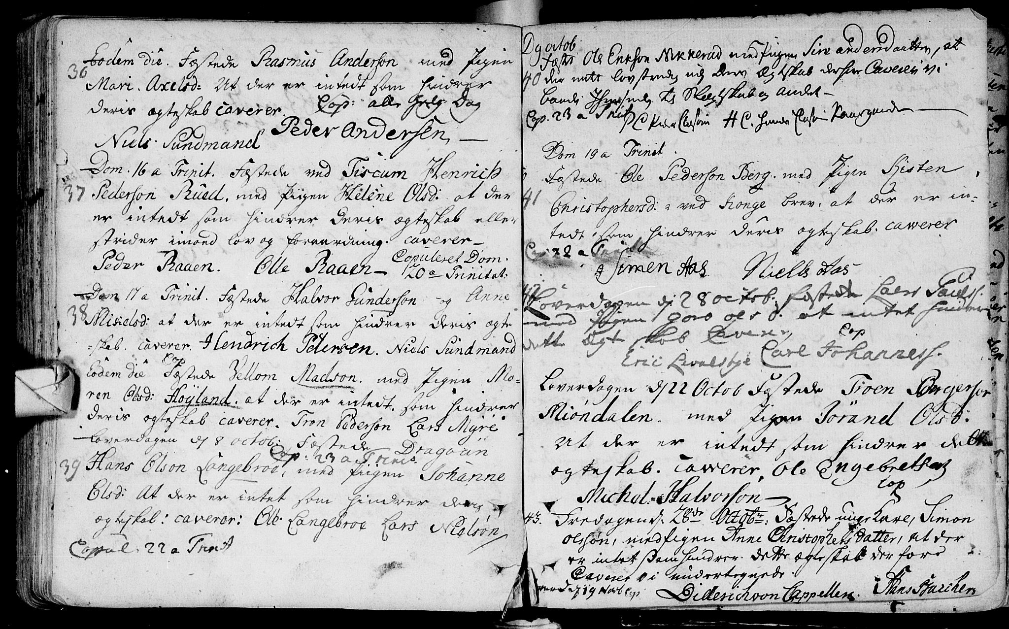 Eiker kirkebøker, AV/SAKO-A-4/F/Fa/L0005: Parish register (official) no. I 5 /1, 1705-1759