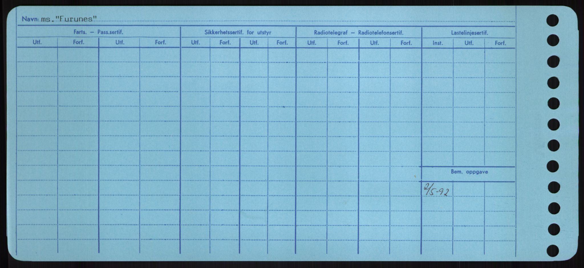 Sjøfartsdirektoratet med forløpere, Skipsmålingen, AV/RA-S-1627/H/Hd/L0011: Fartøy, Fla-Får, p. 612